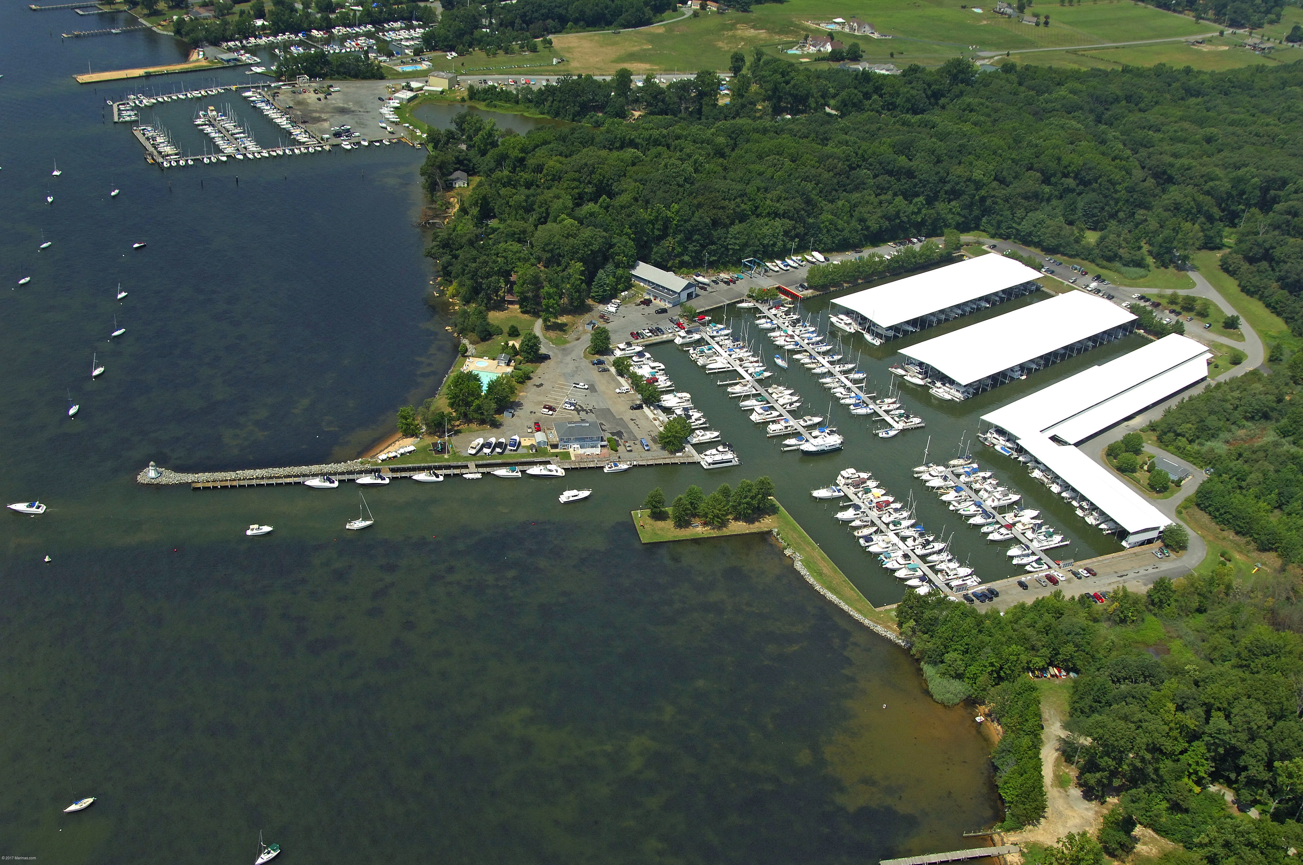 Bohemia Bay Yacht Harbor in Chesapeake City, MD, United States Marina