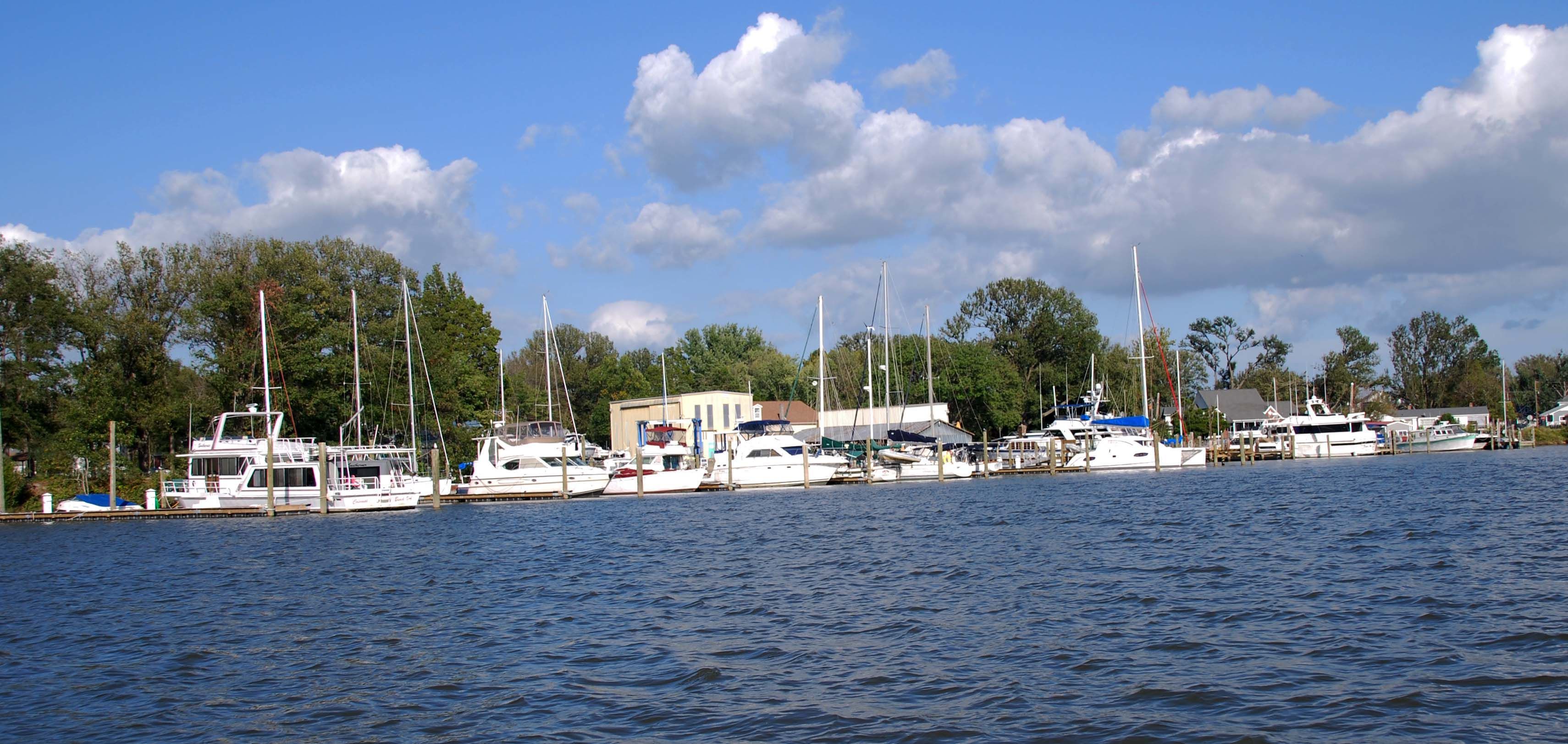 The Boathouse Marina in colonial beach, VA, United States Marina