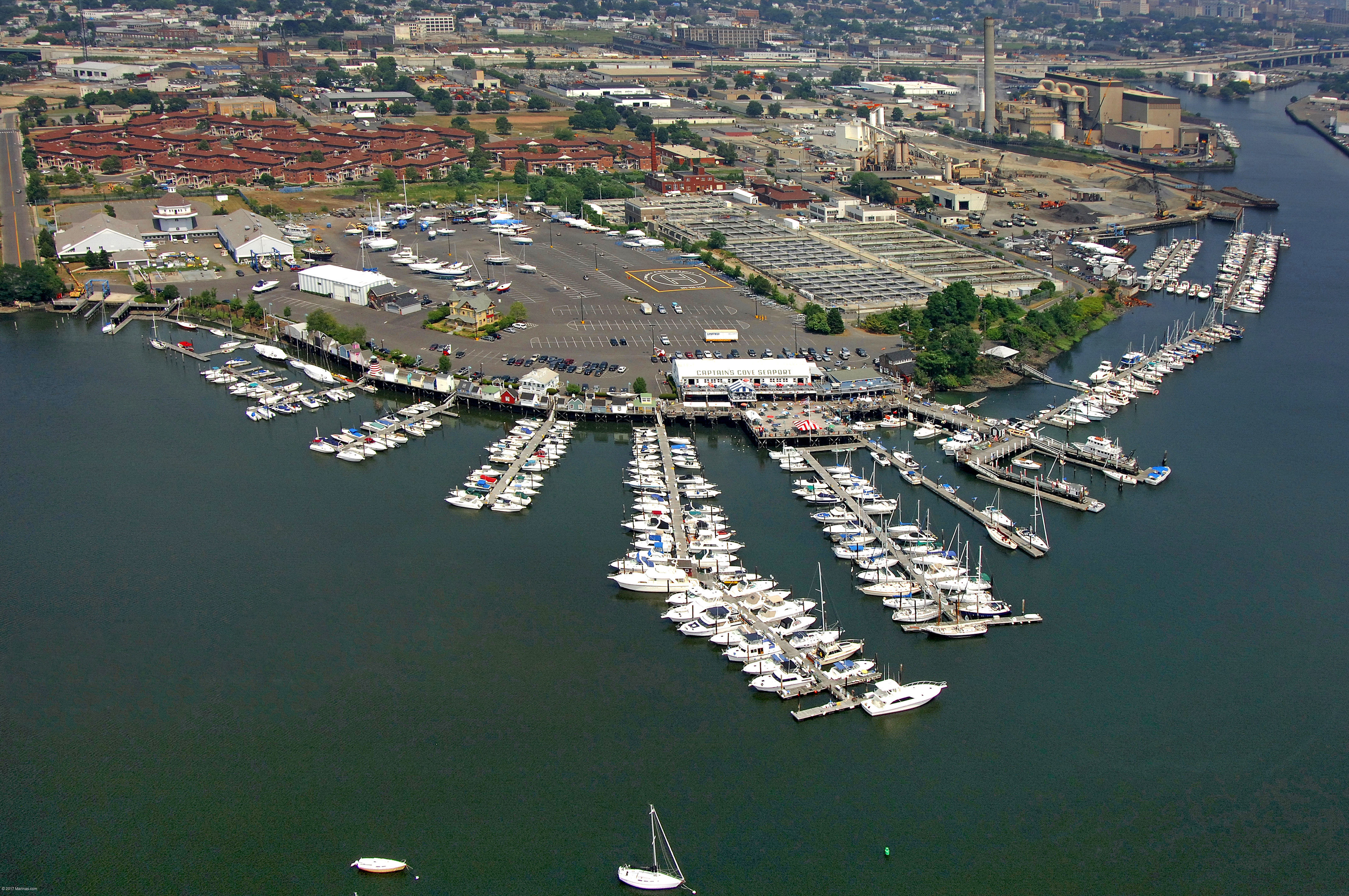 Captain's Cove Seaport in Bridgeport, CT, United States Marina