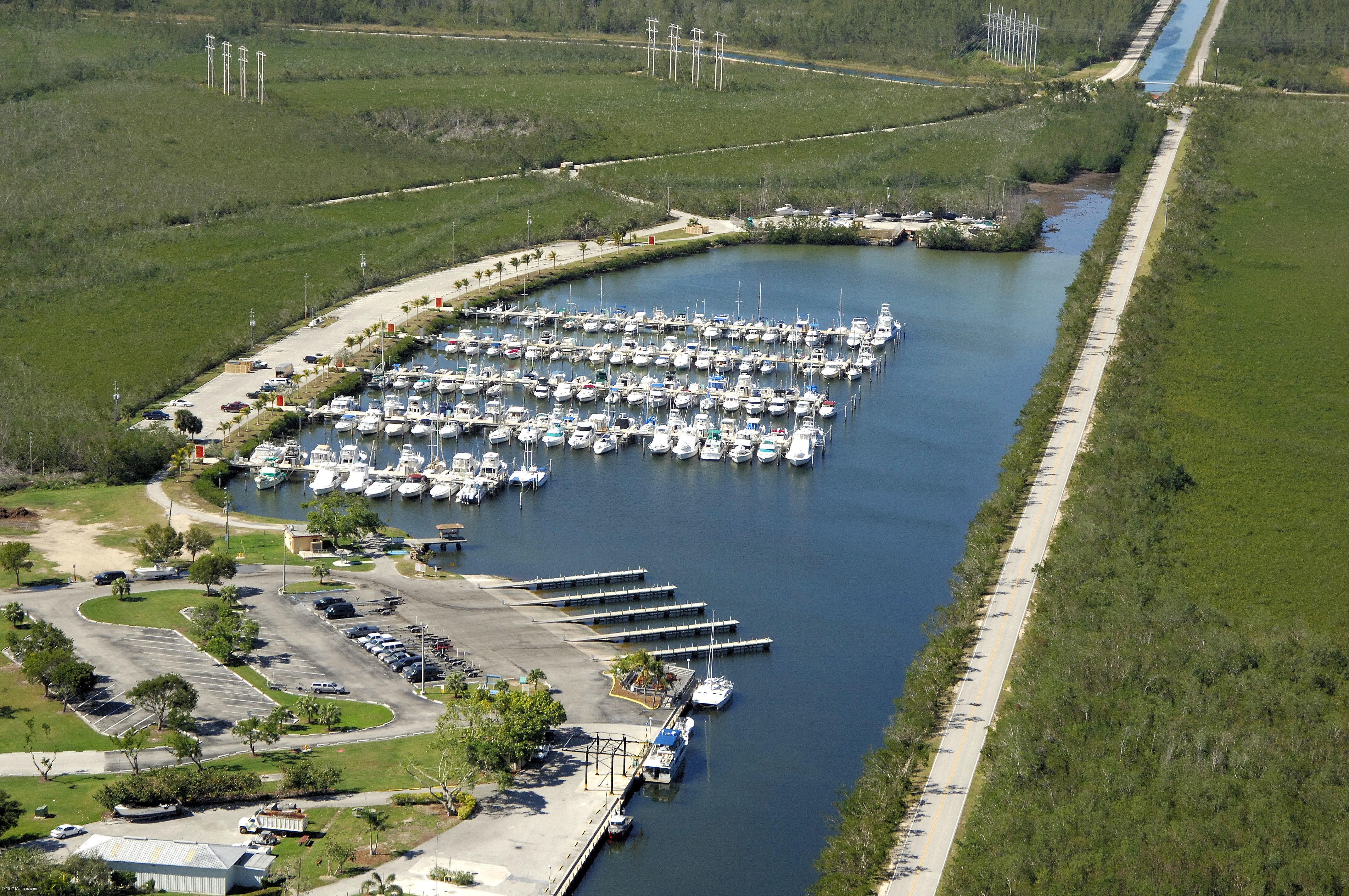 Herbert Hoover Marina at Homestead Bayfront Park in Homestead, FL