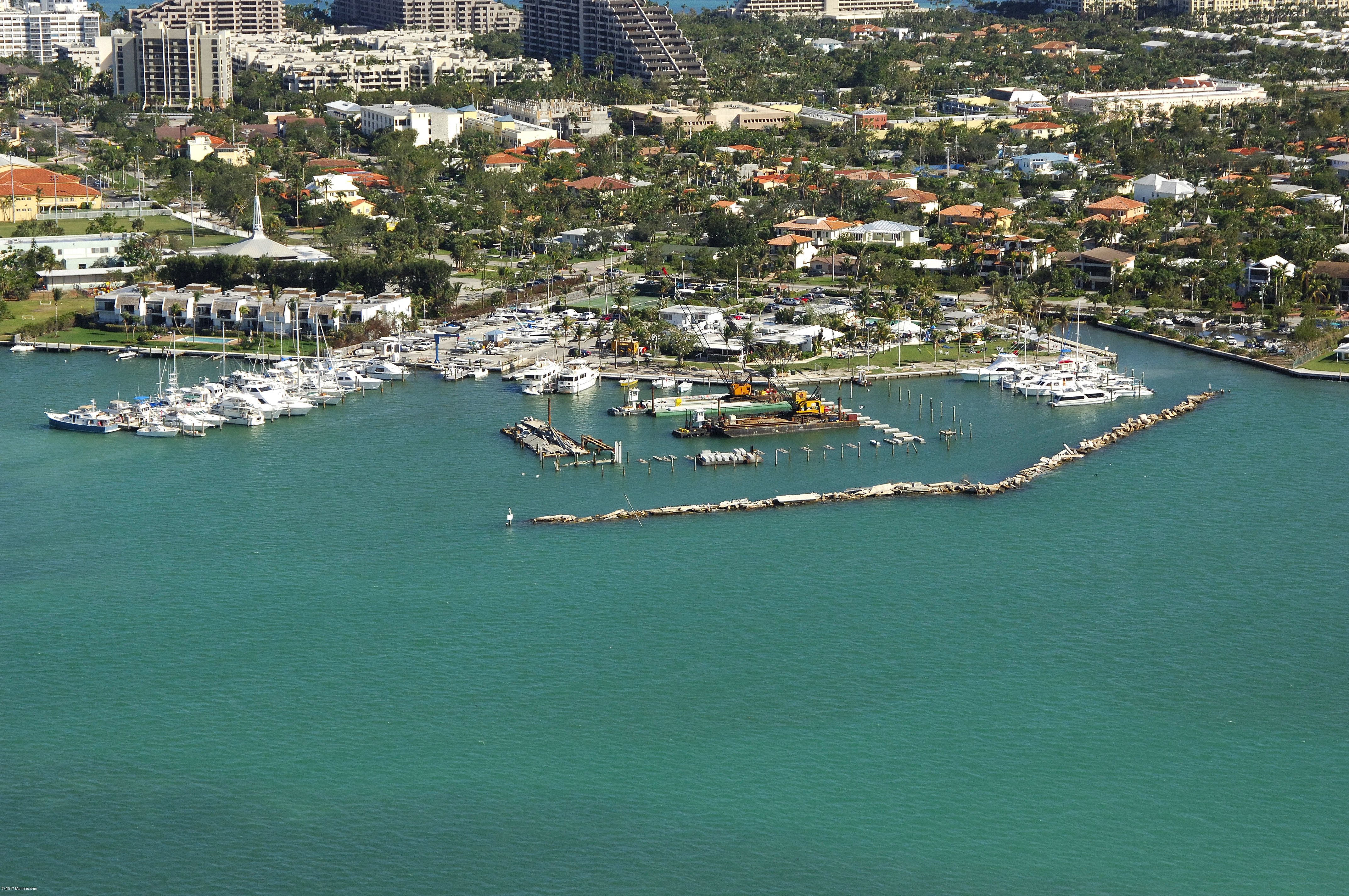 Key Biscayne Yacht Club in Key Biscayne, FL, United States Marina