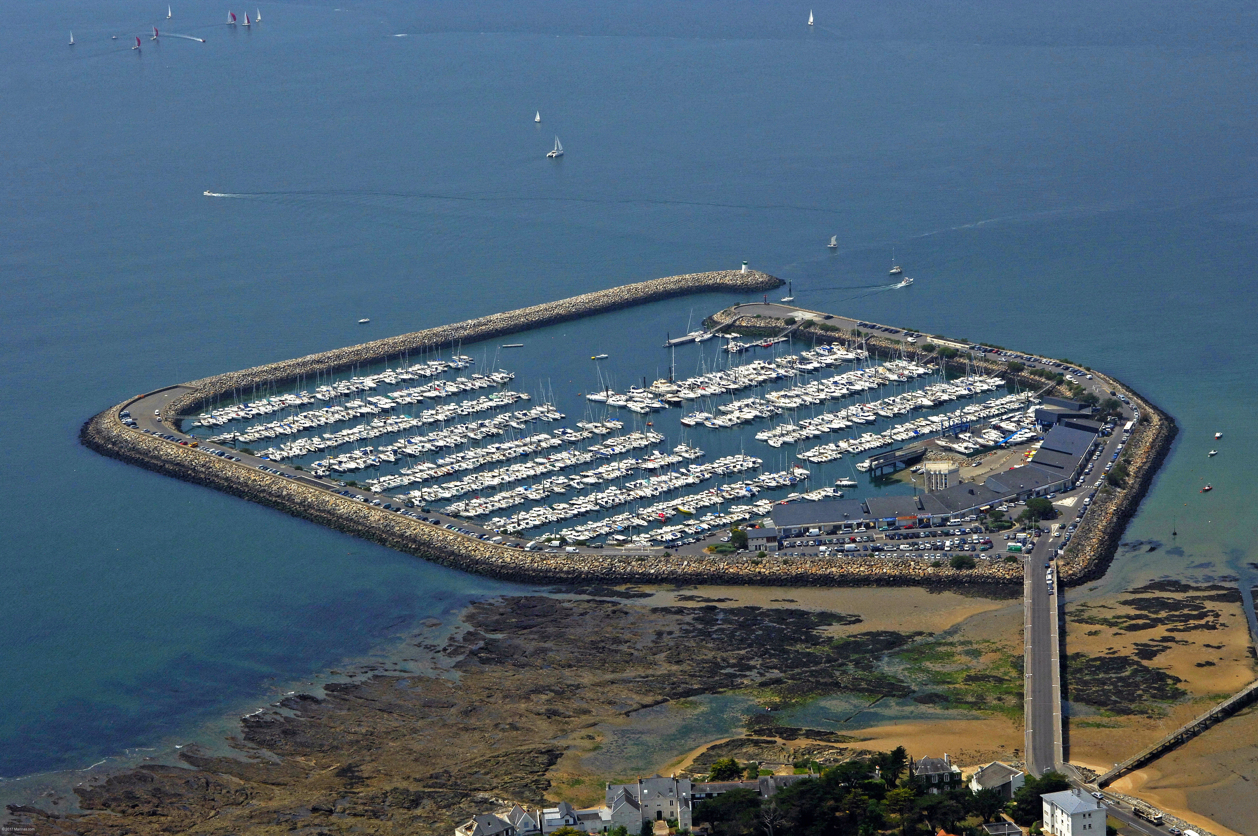 Pornichet Marina in Pornichet, PaysdelaLoire, France Marina