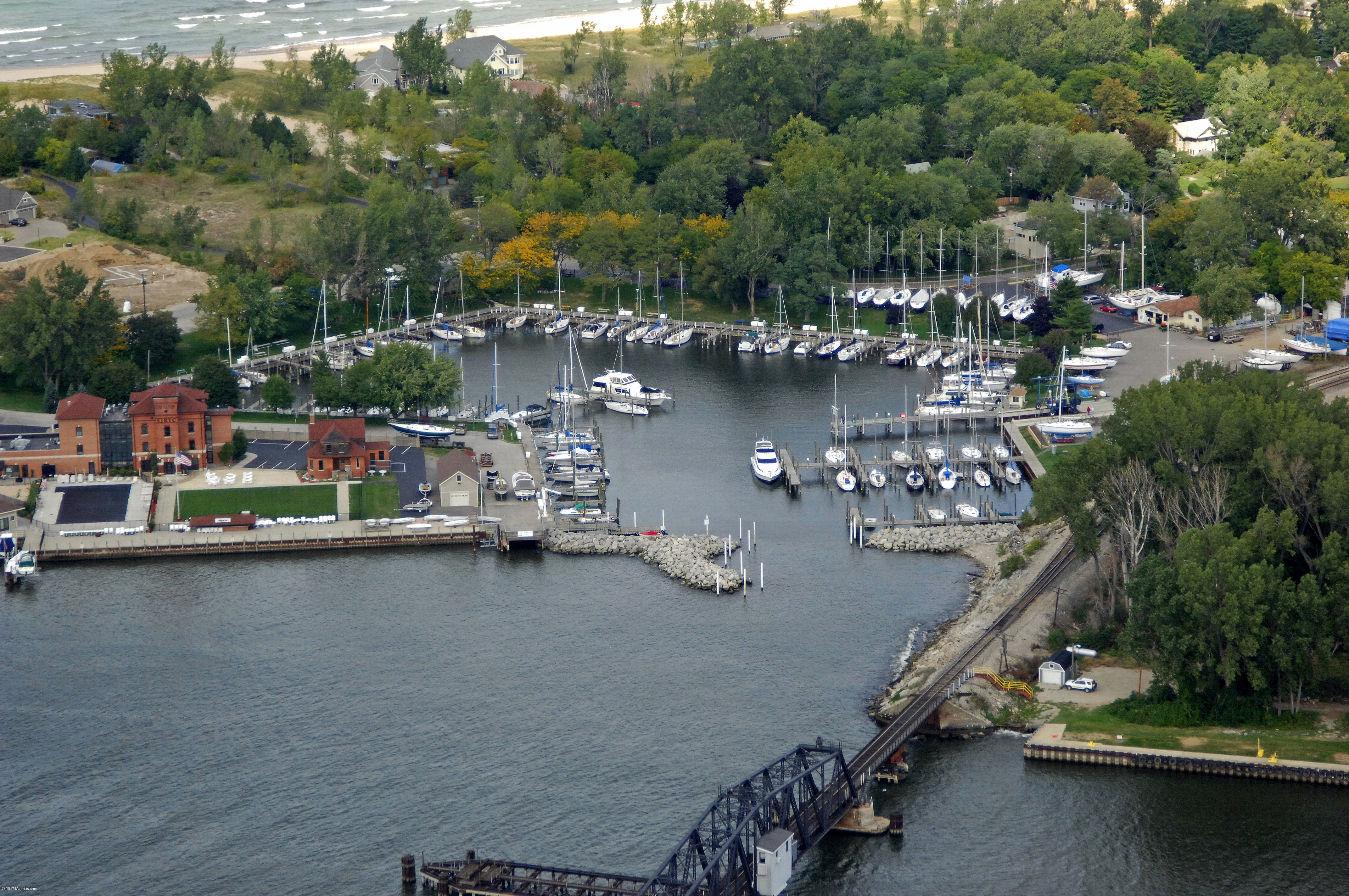 West Basin Municipal Marina in St. Joseph, MI, United States Marina