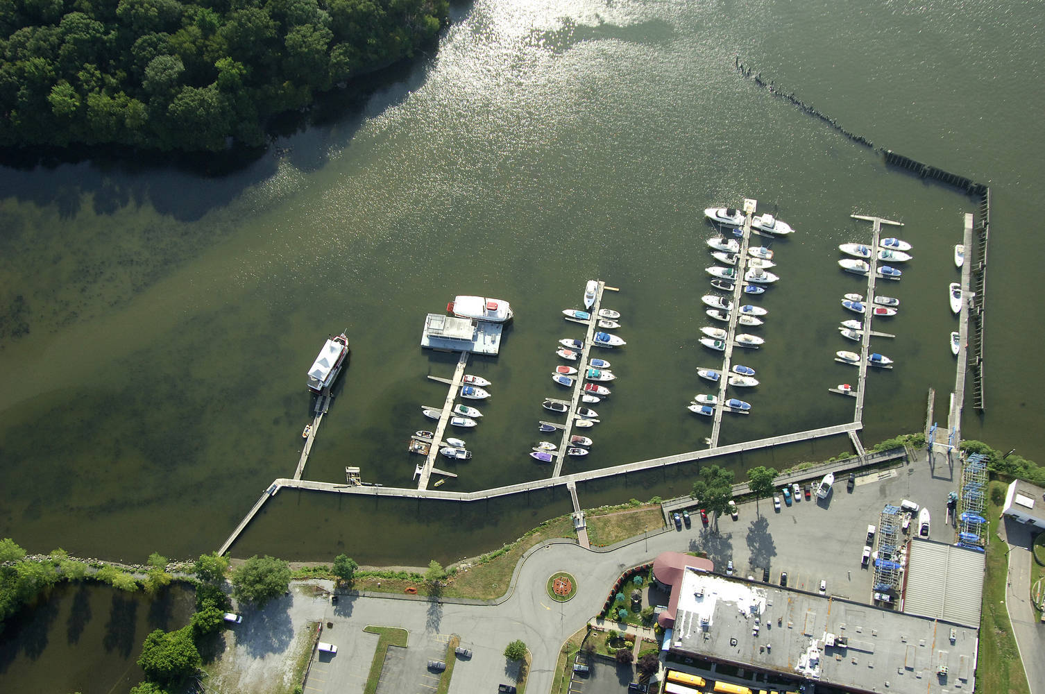 Charles Point Marina in NY