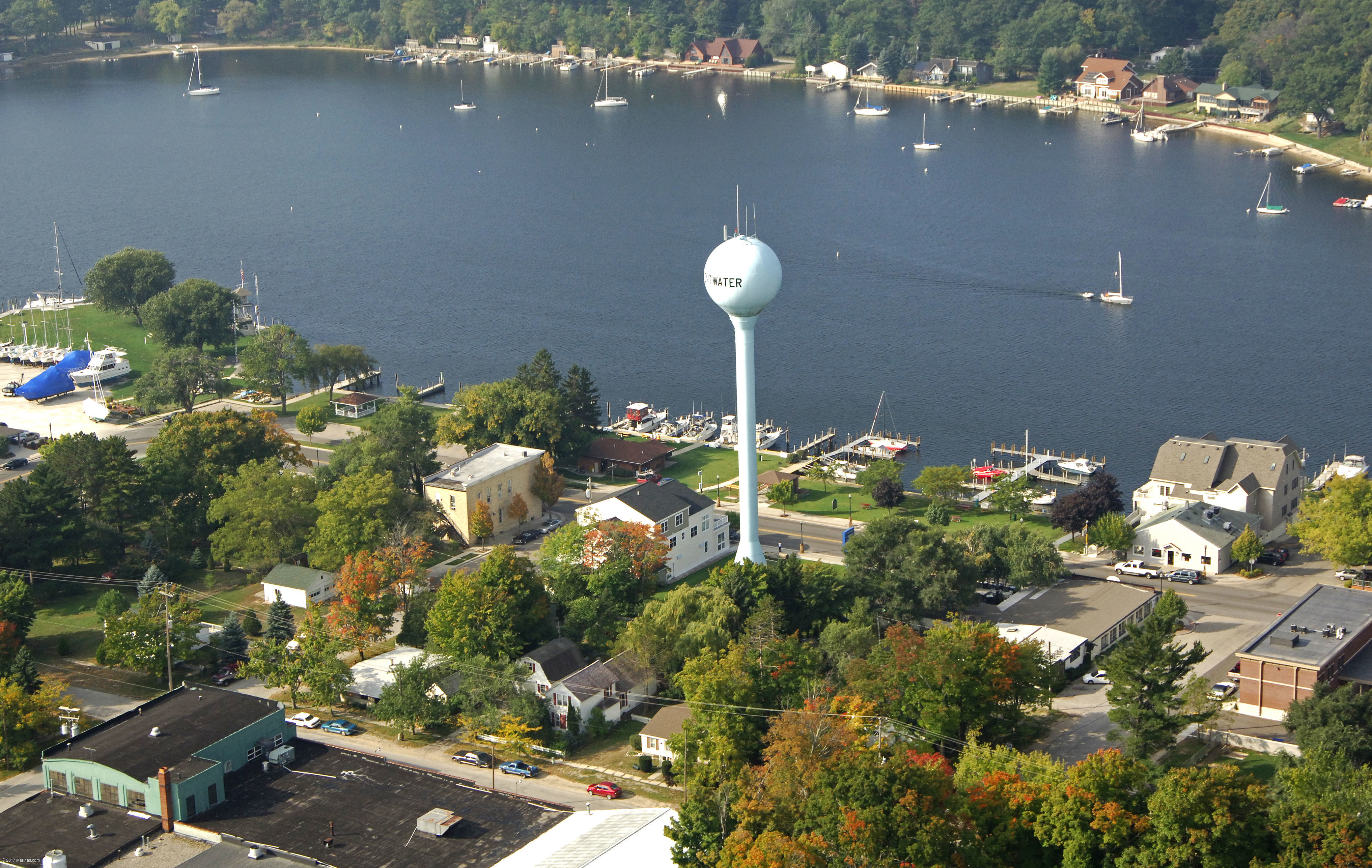 Pentwater Municipal Marina in Pentwater, MI, United States Marina