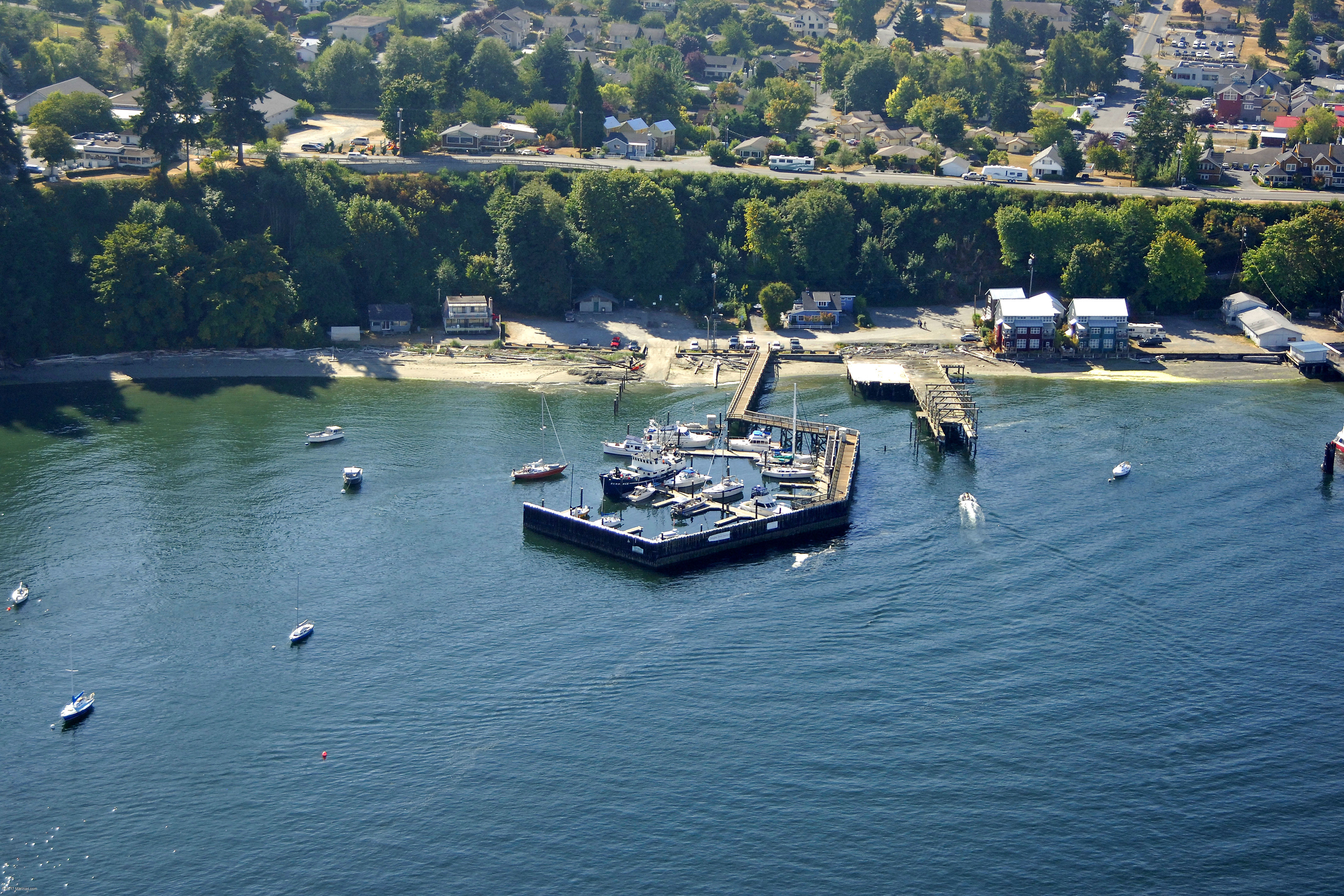 Port of South Whidbey Harbor at Langley in Langley, WA, United States