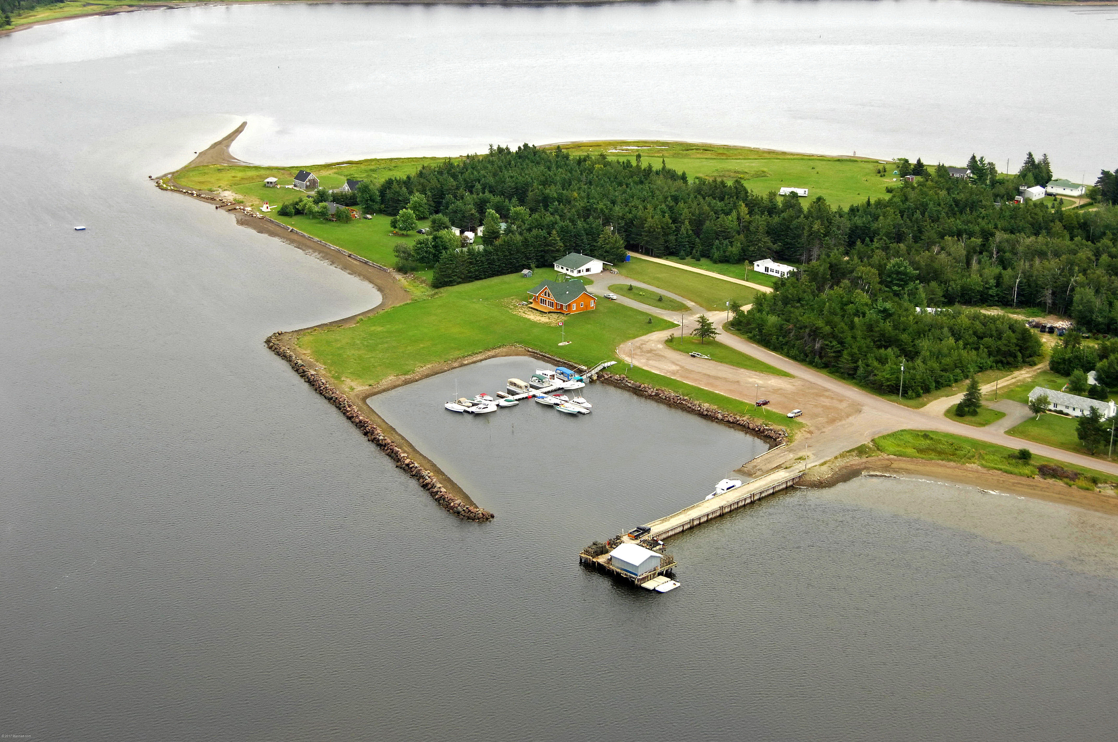 Petite Aldouane Wharf in Richibucto, NB, Canada Marina Reviews