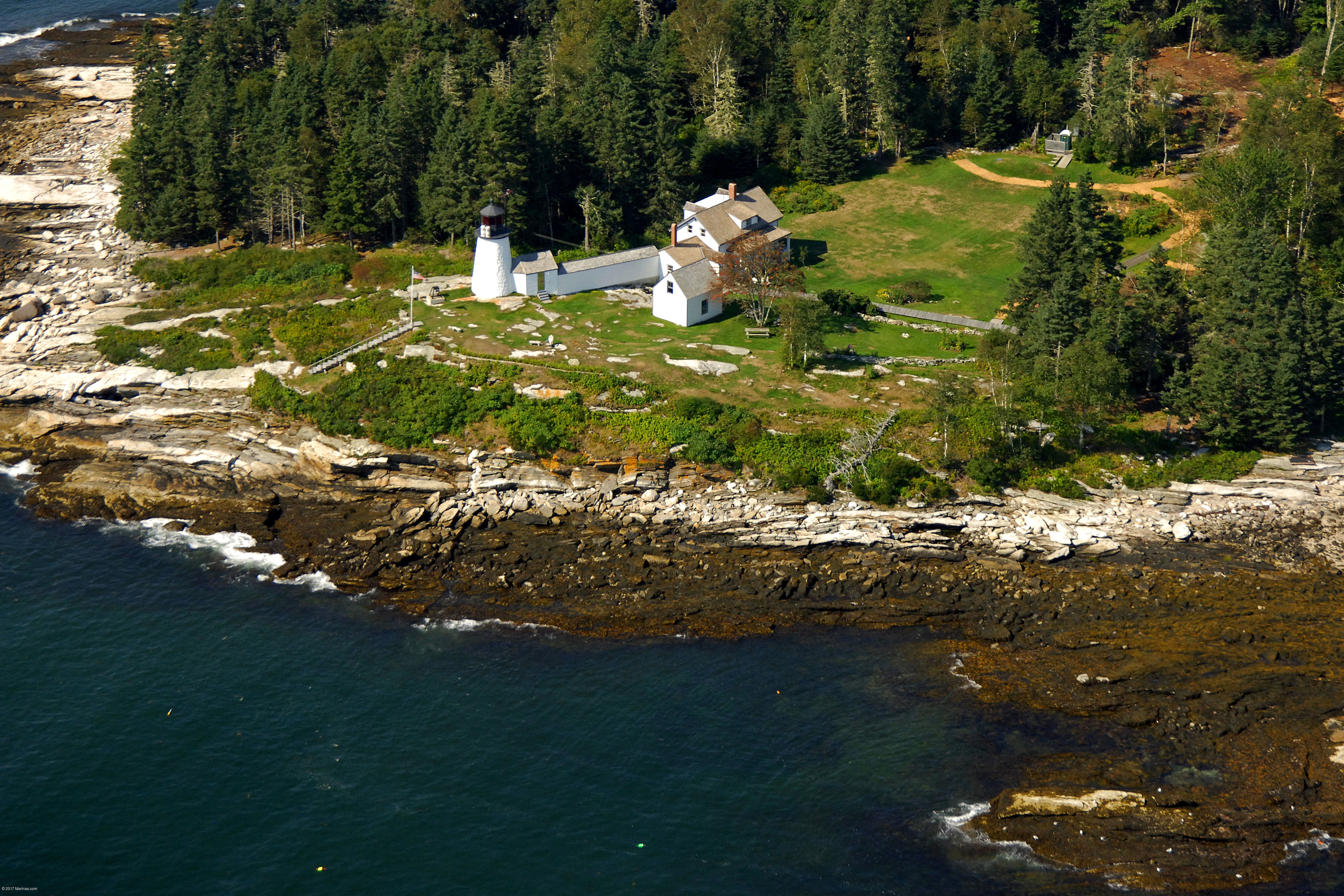 Burnt Island Lighthouse in ME, United States lighthouse Reviews Phone Number