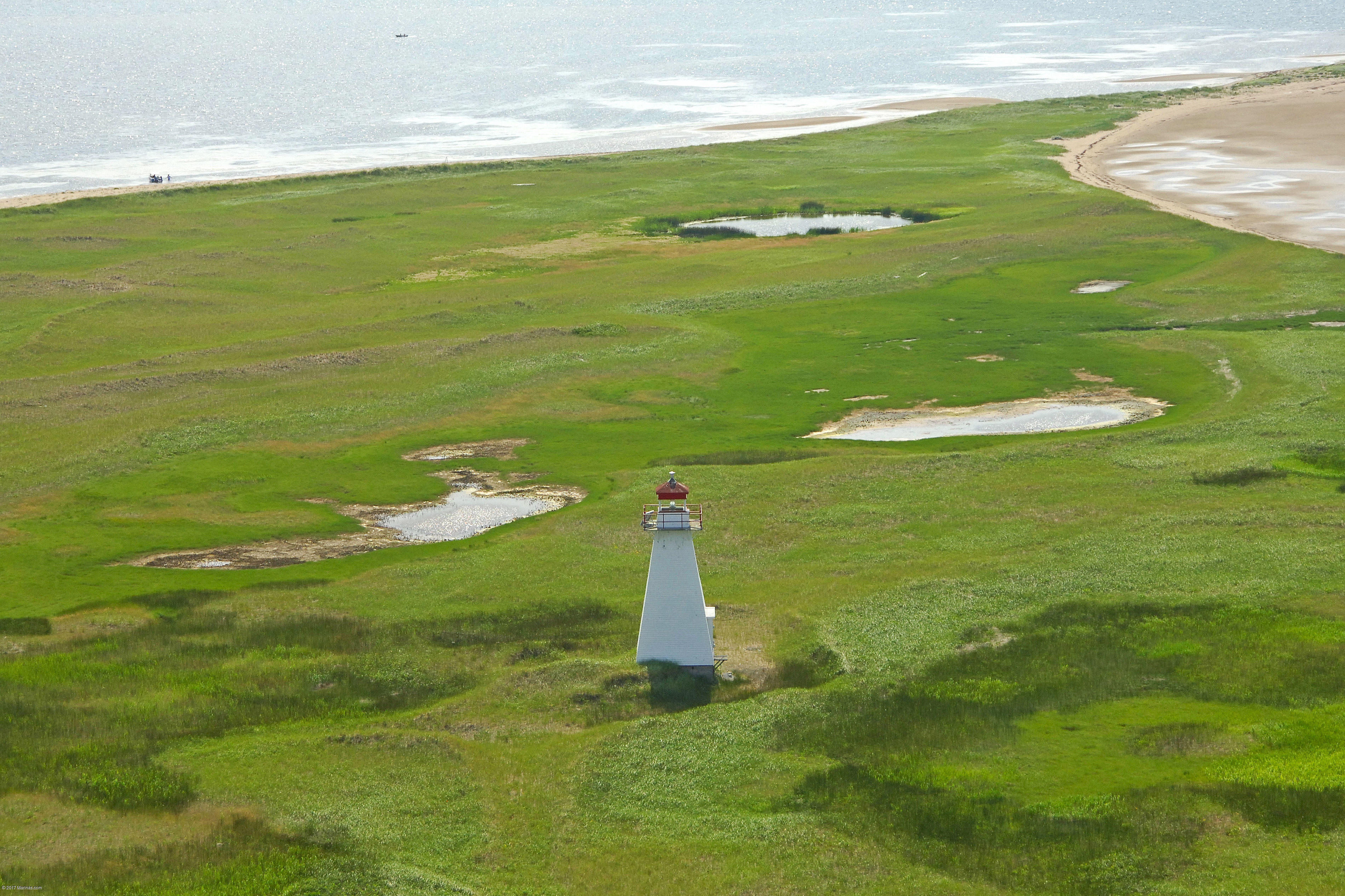 Bouctouche Dune Light (Bouctouche Bar Light) Lighthouse in Bouctouche