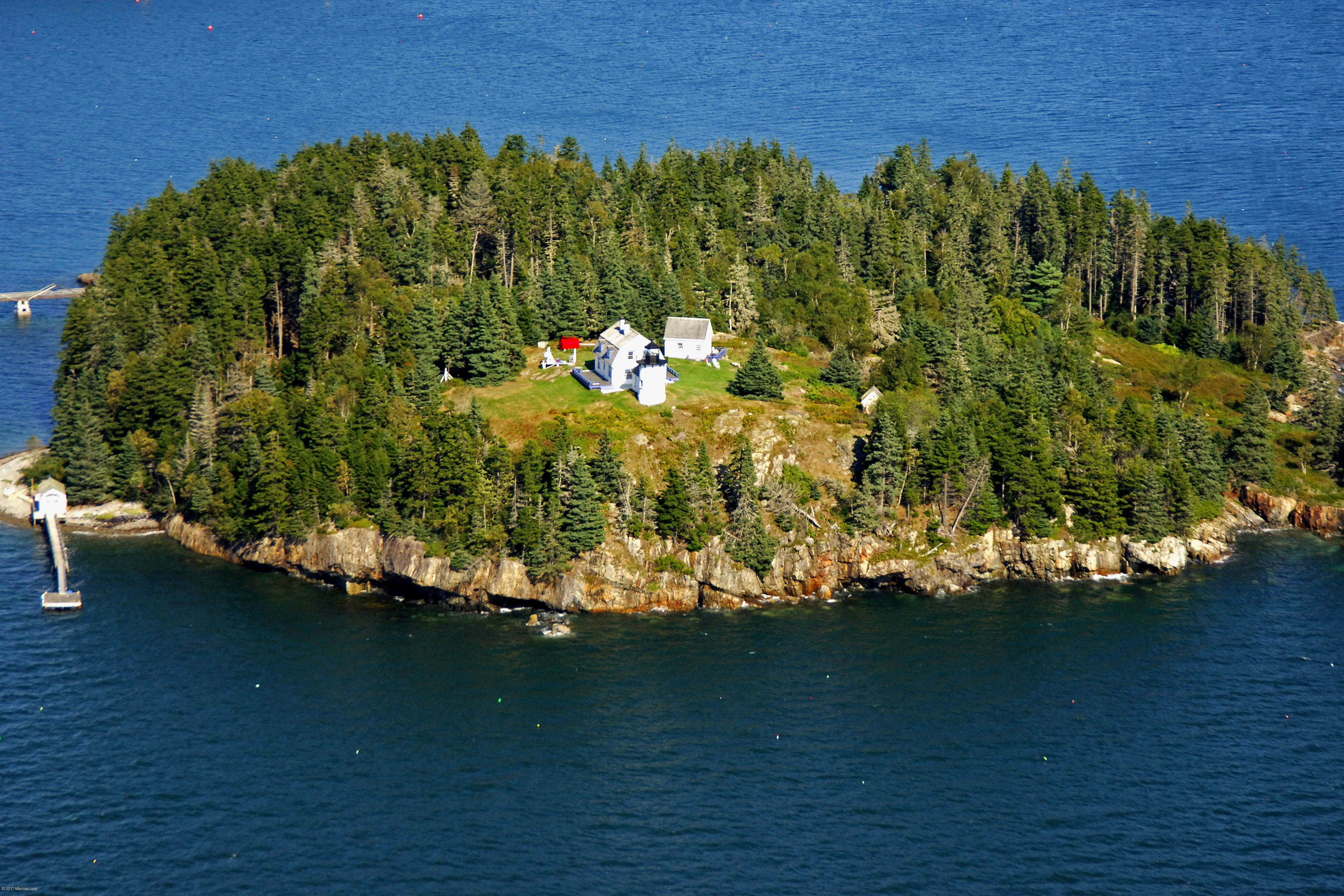 Bear Island Lighthouse in ME, United States lighthouse Reviews