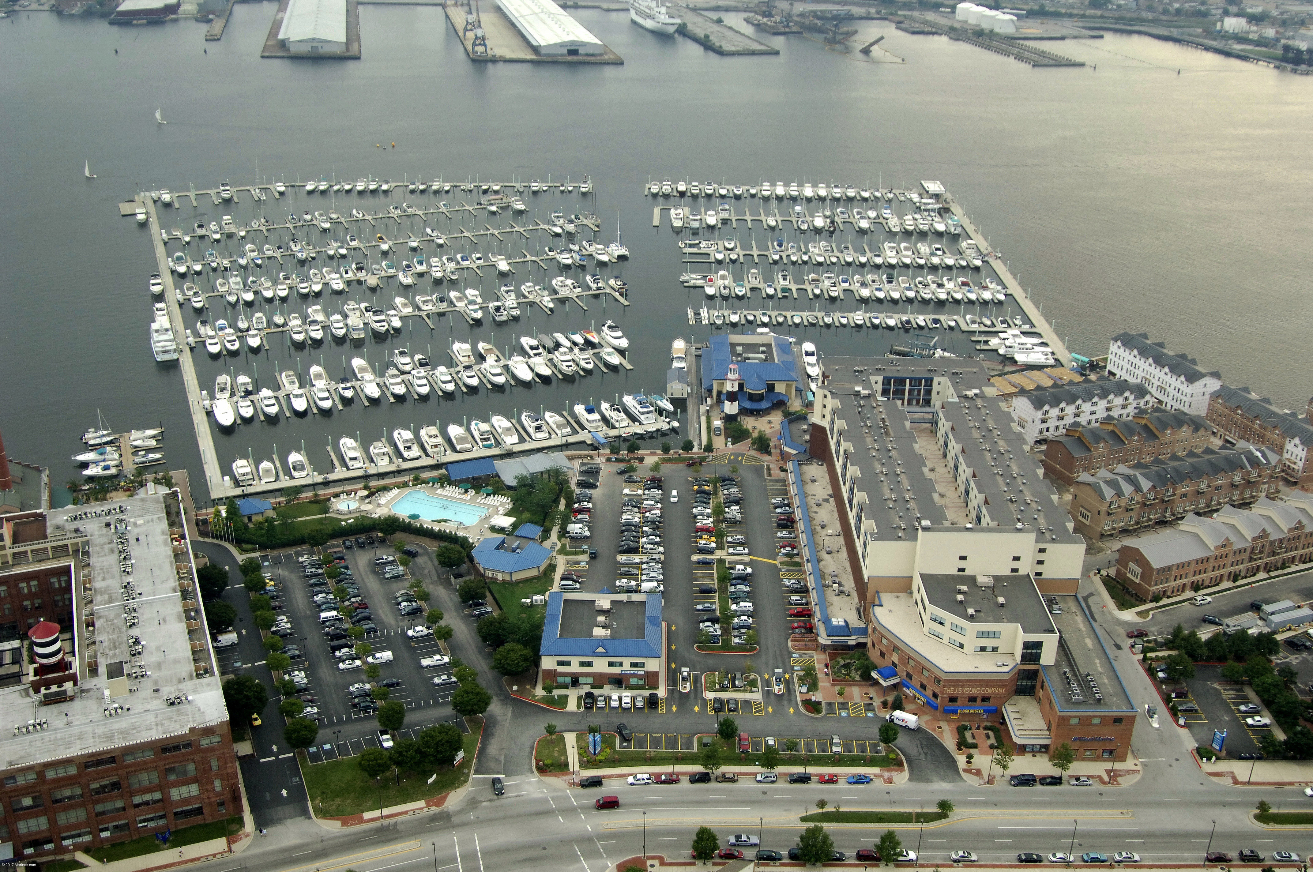 Baltimore Marine Center at Lighthouse Point in Baltimore, MD, United
