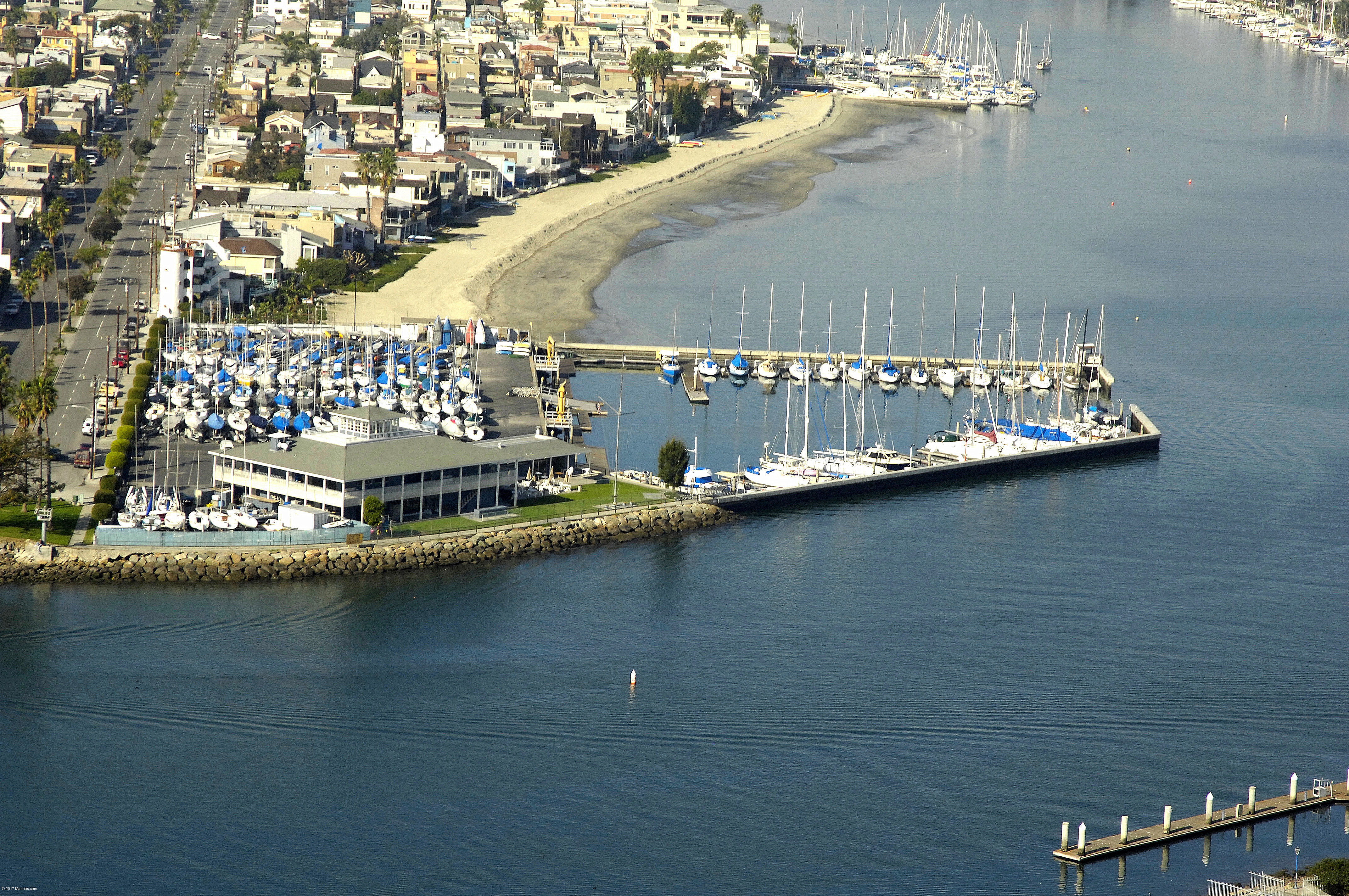 Alamitos Bay Yacht Club in Long Beach, CA, United States Marina