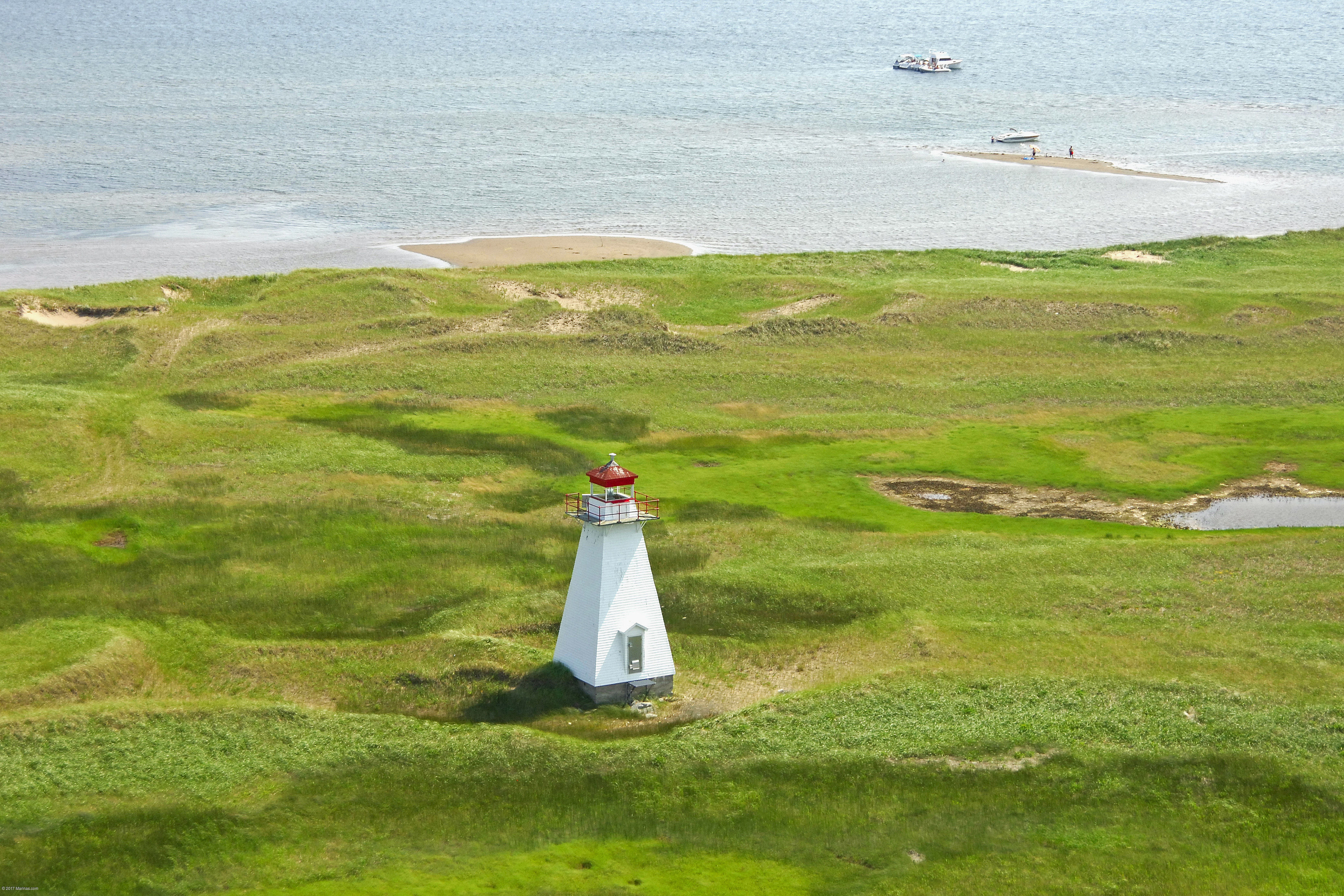 Bouctouche Dune Light (Bouctouche Bar Light) Lighthouse in Bouctouche