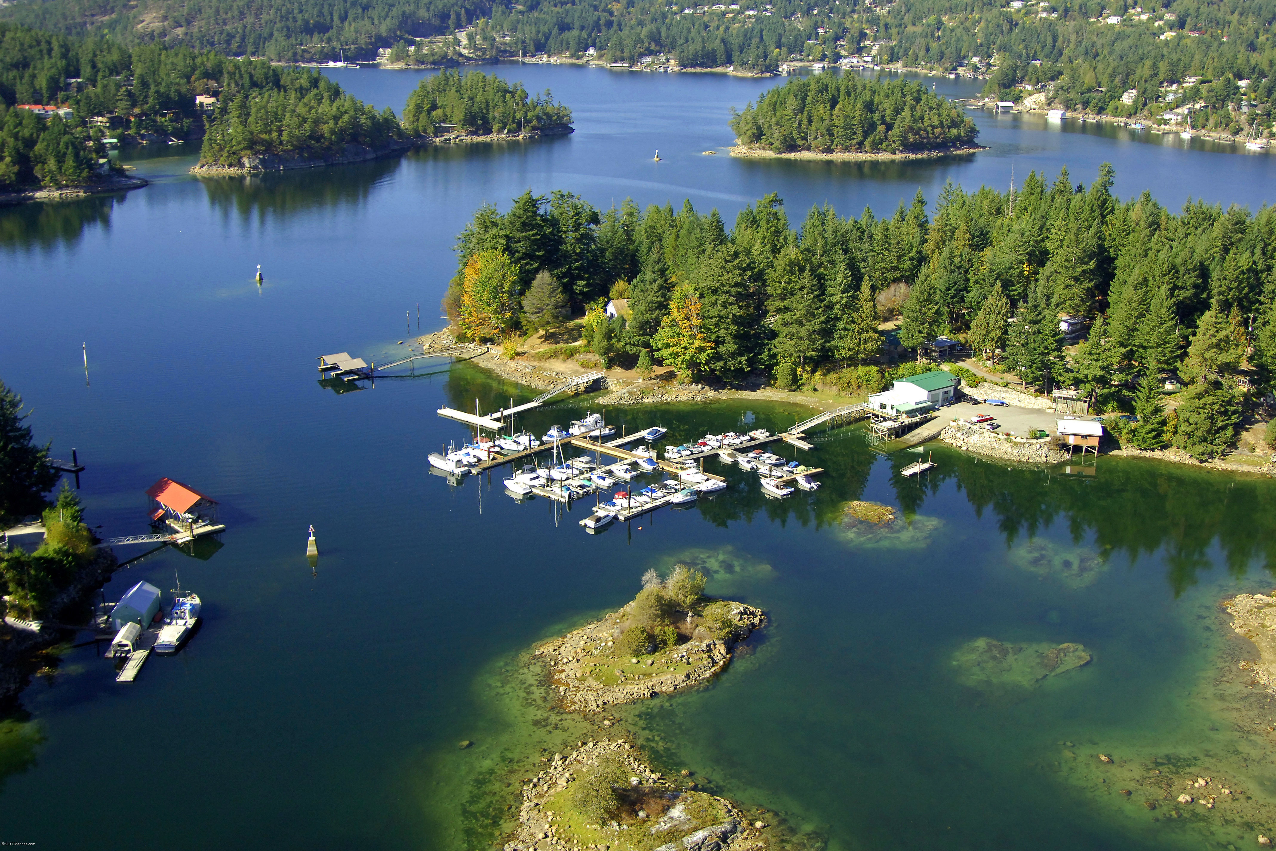 Coho Marina Resort in Madeira Park, BC, Canada Marina Reviews Phone