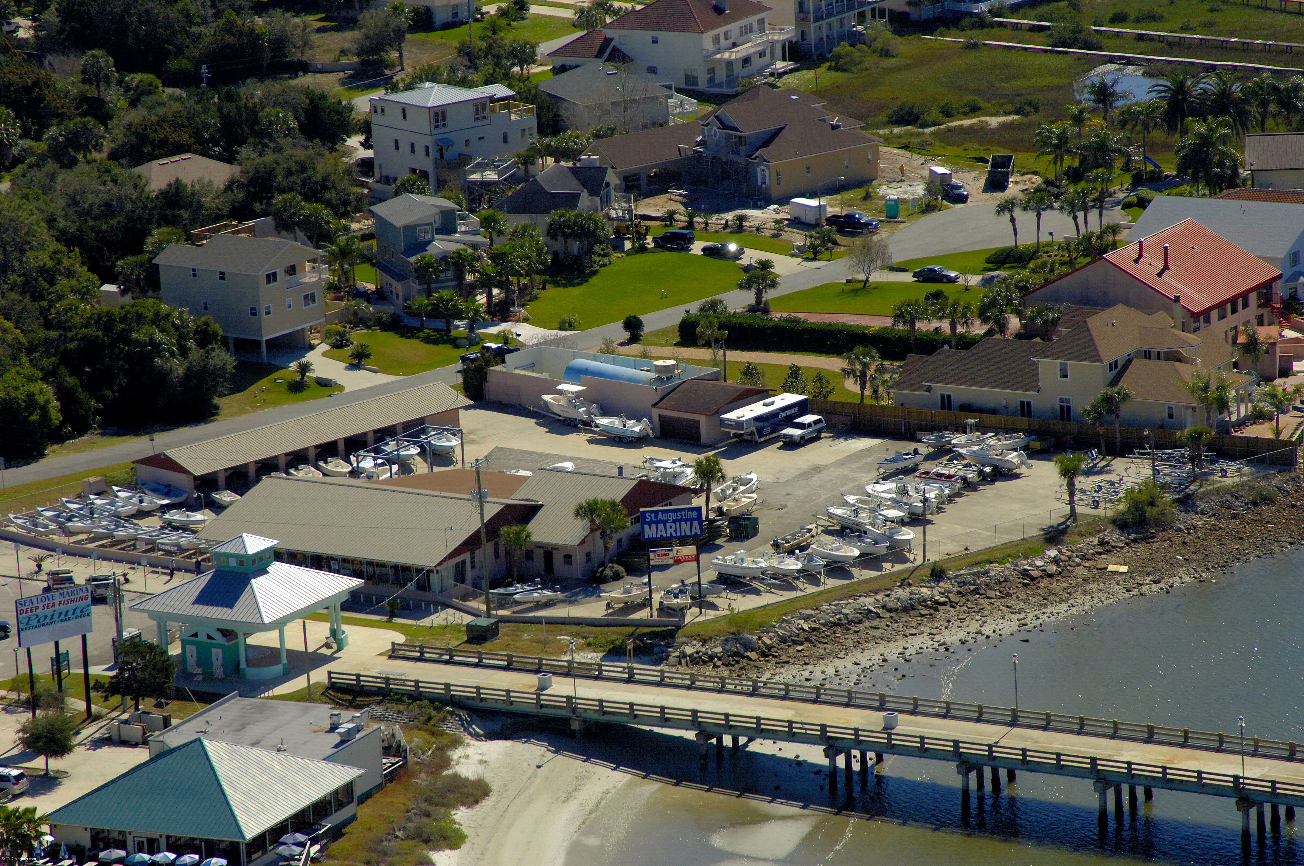 Vilano Beach Pier/ St Augustine Marina in St Augustine, FL, United
