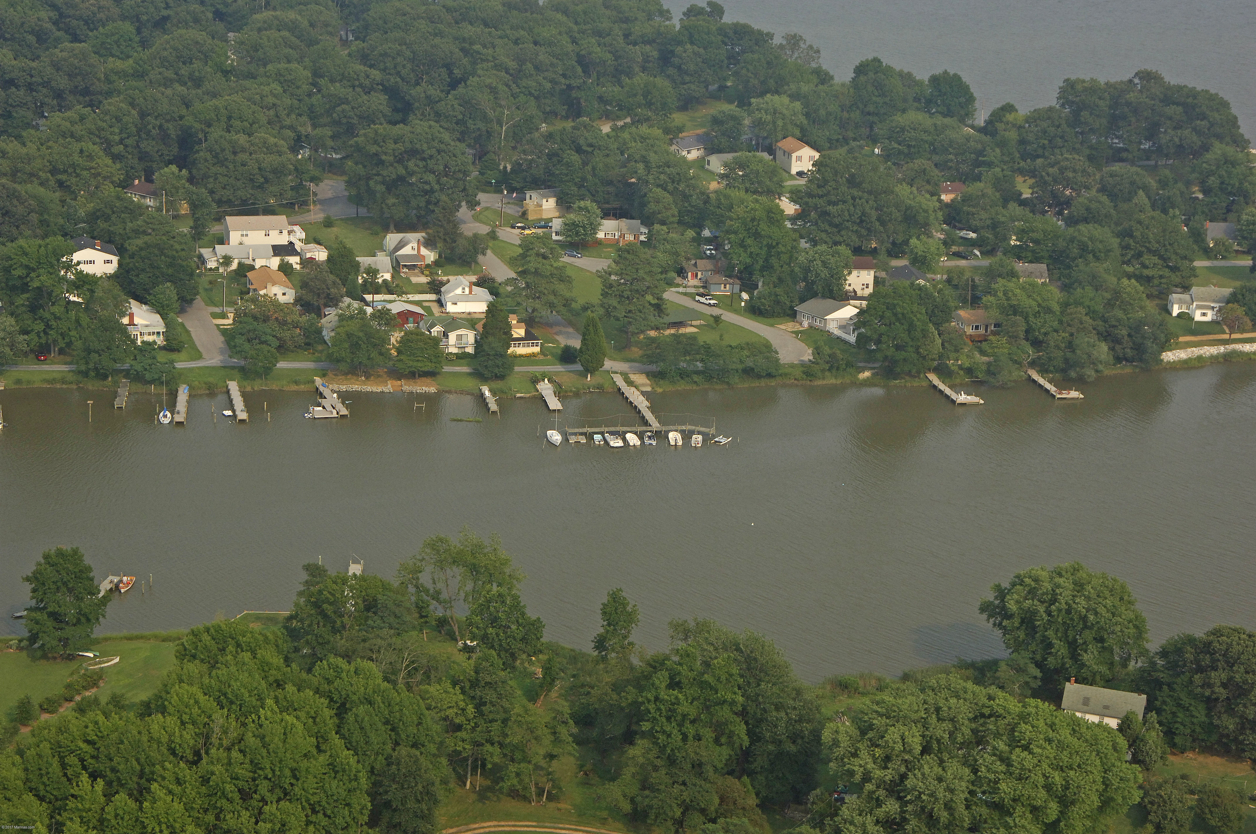 Broadwater Creek Marina in Churchton, MD, United States Marina