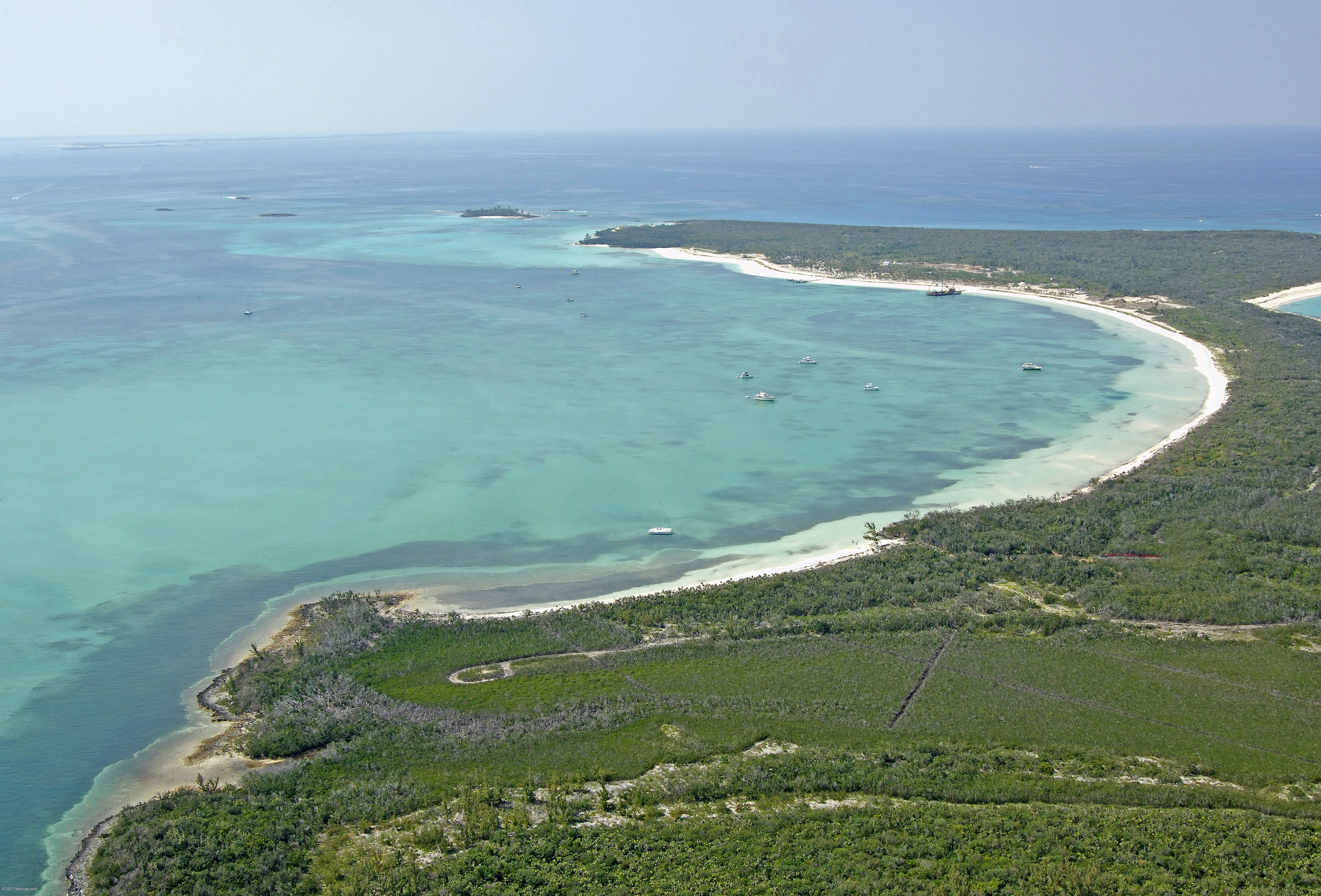 Bakers Bay Anchorage in Great Guana Cay, AB, Bahamas anchorage