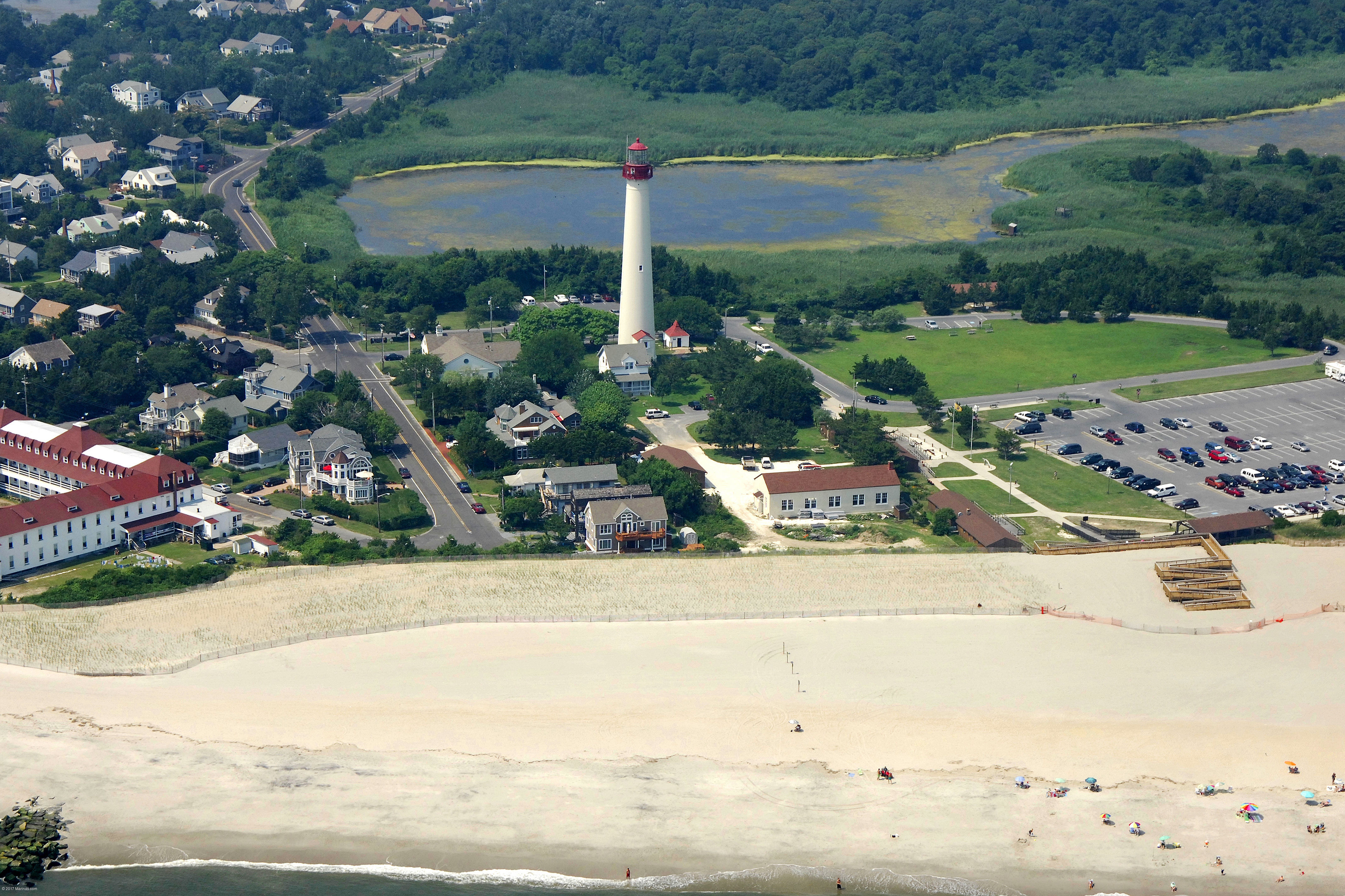 Cape May Lighthouse in Cape May Point, NJ, United States lighthouse