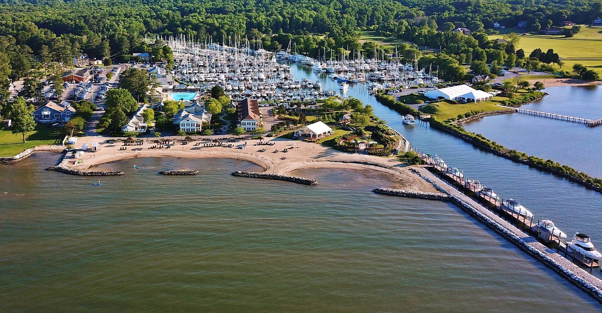 Herrington Harbour South slip, dock, mooring reservations Dockwa