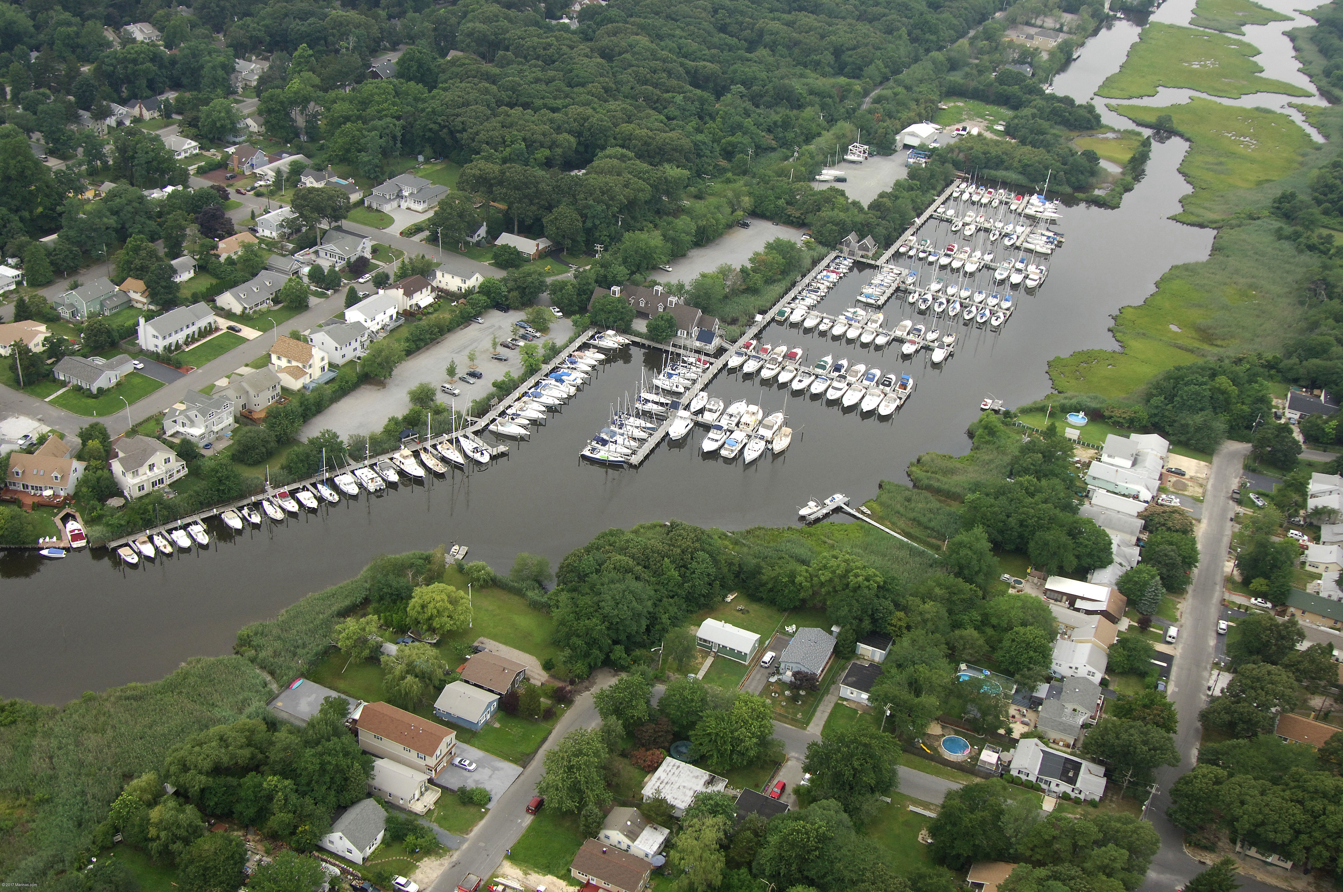 Dillon's Creek Marina in Island Heights, NJ, United States Marina