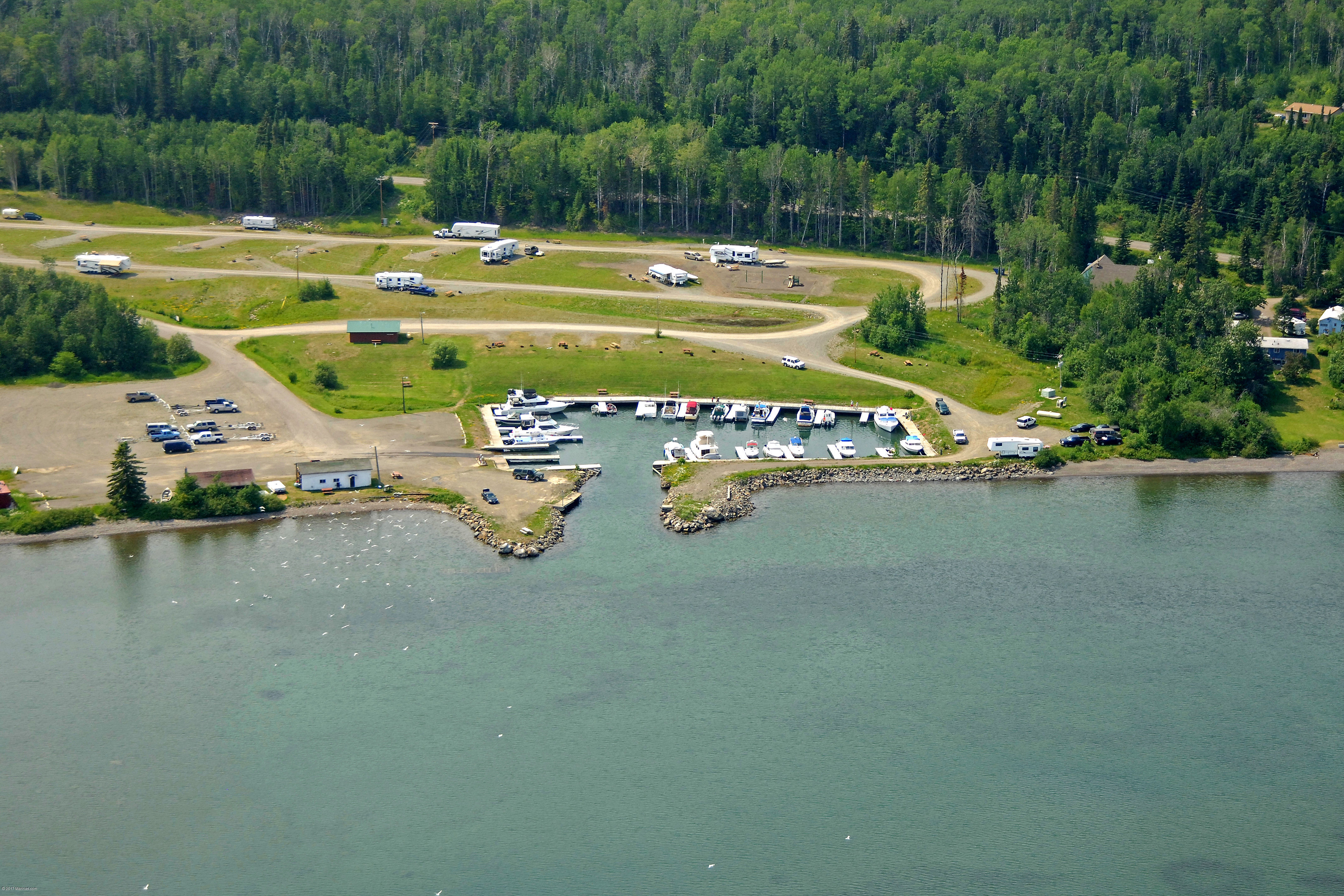 Grand Portage Marina in Grand Portage, MN, United States Marina