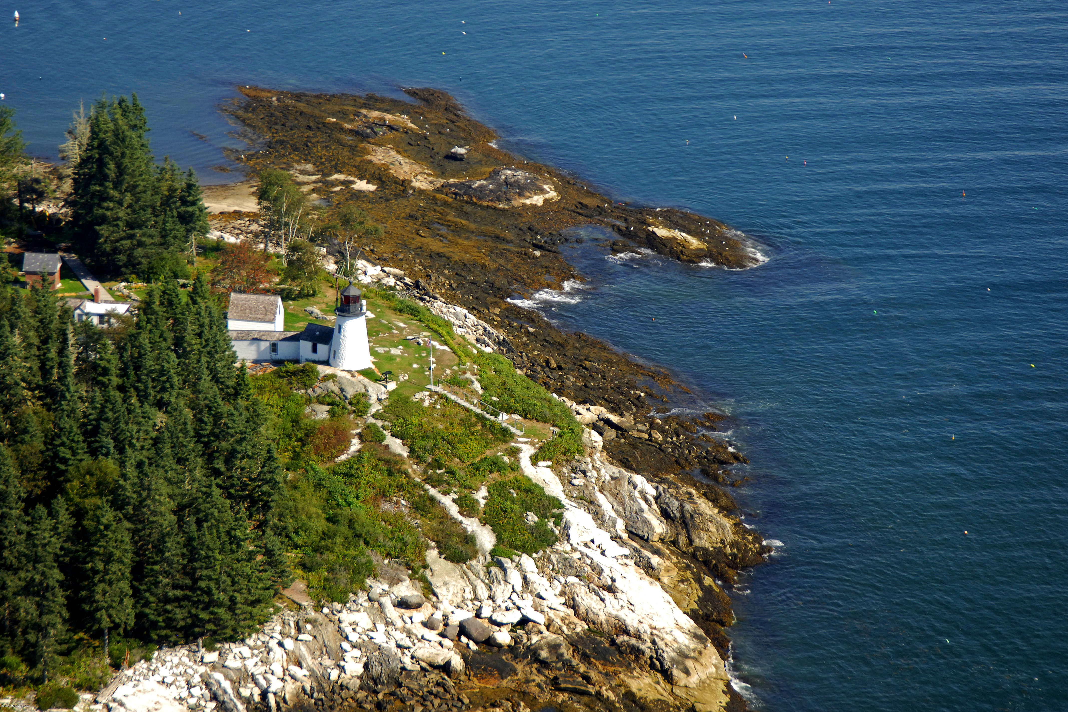 Burnt Island Lighthouse in ME, United States lighthouse Reviews Phone Number