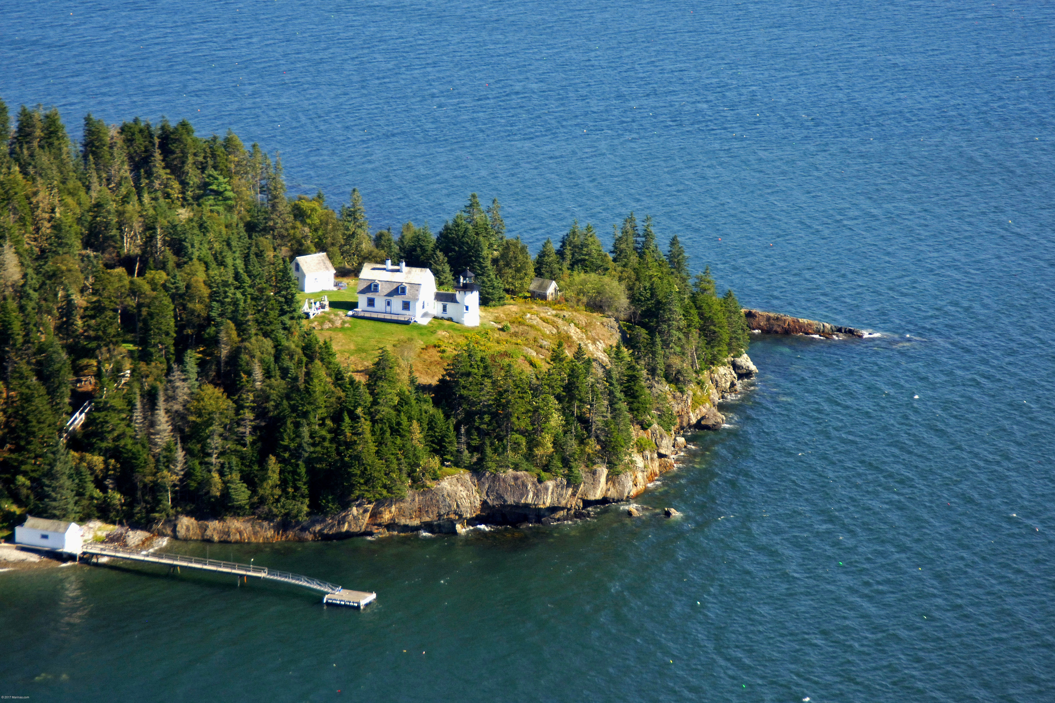 Bear Island Lighthouse in ME, United States lighthouse Reviews