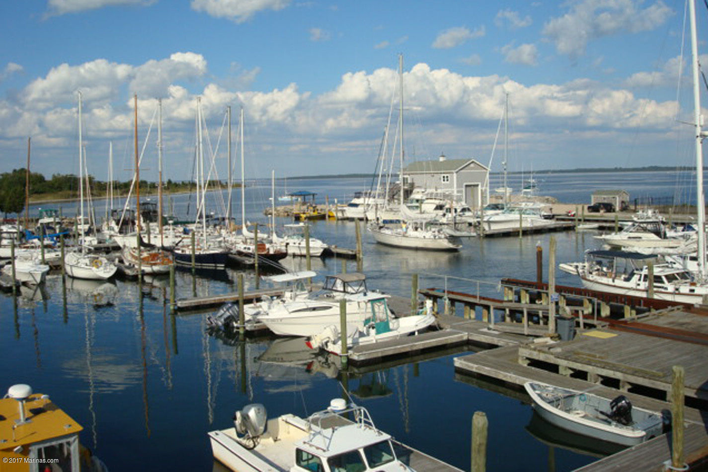 The Marina at Rhode Island Mooring Services in North Kingstown, RI