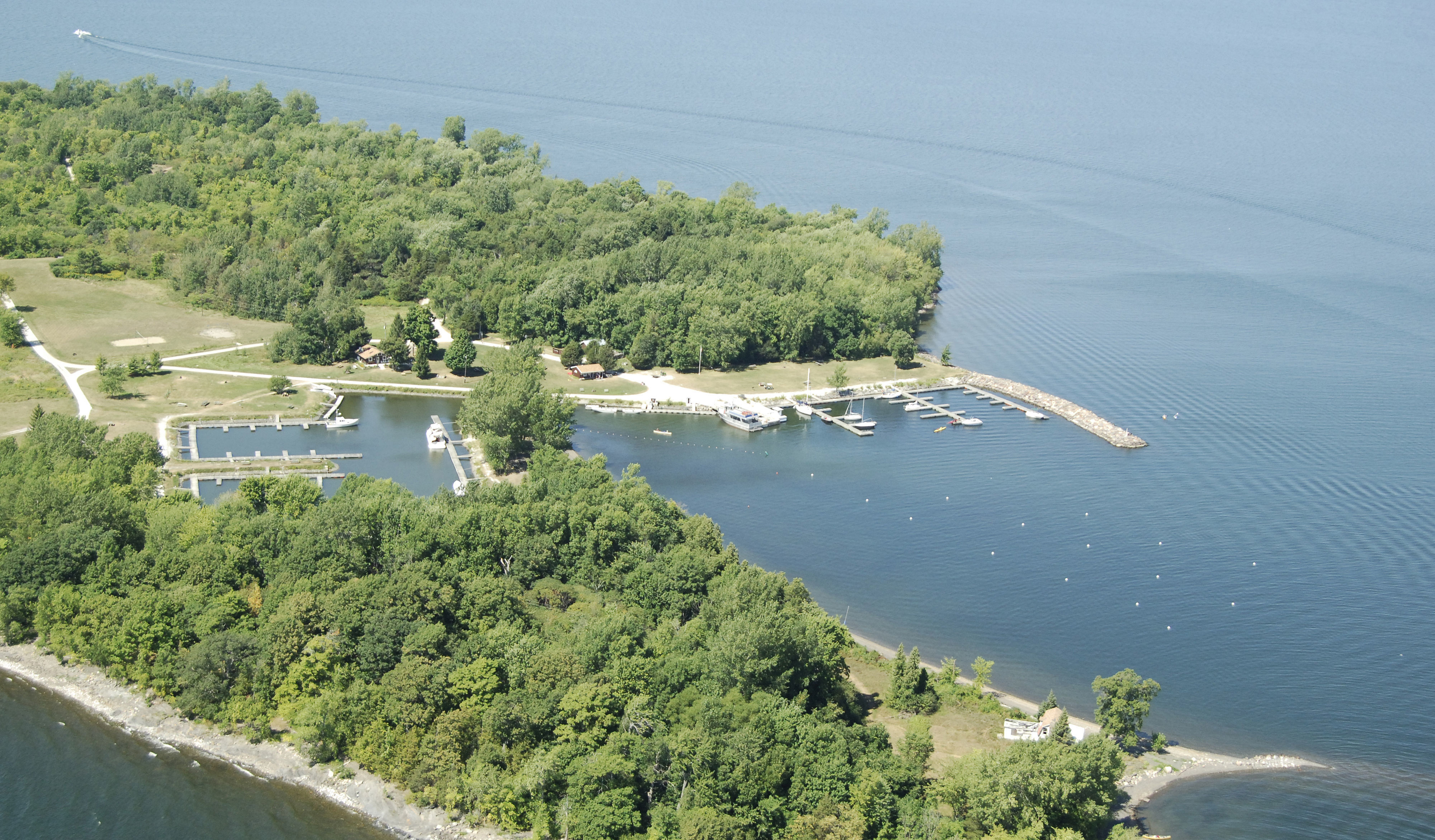 Burton Island State Park in St. Albans Bay, VT, United States Marina