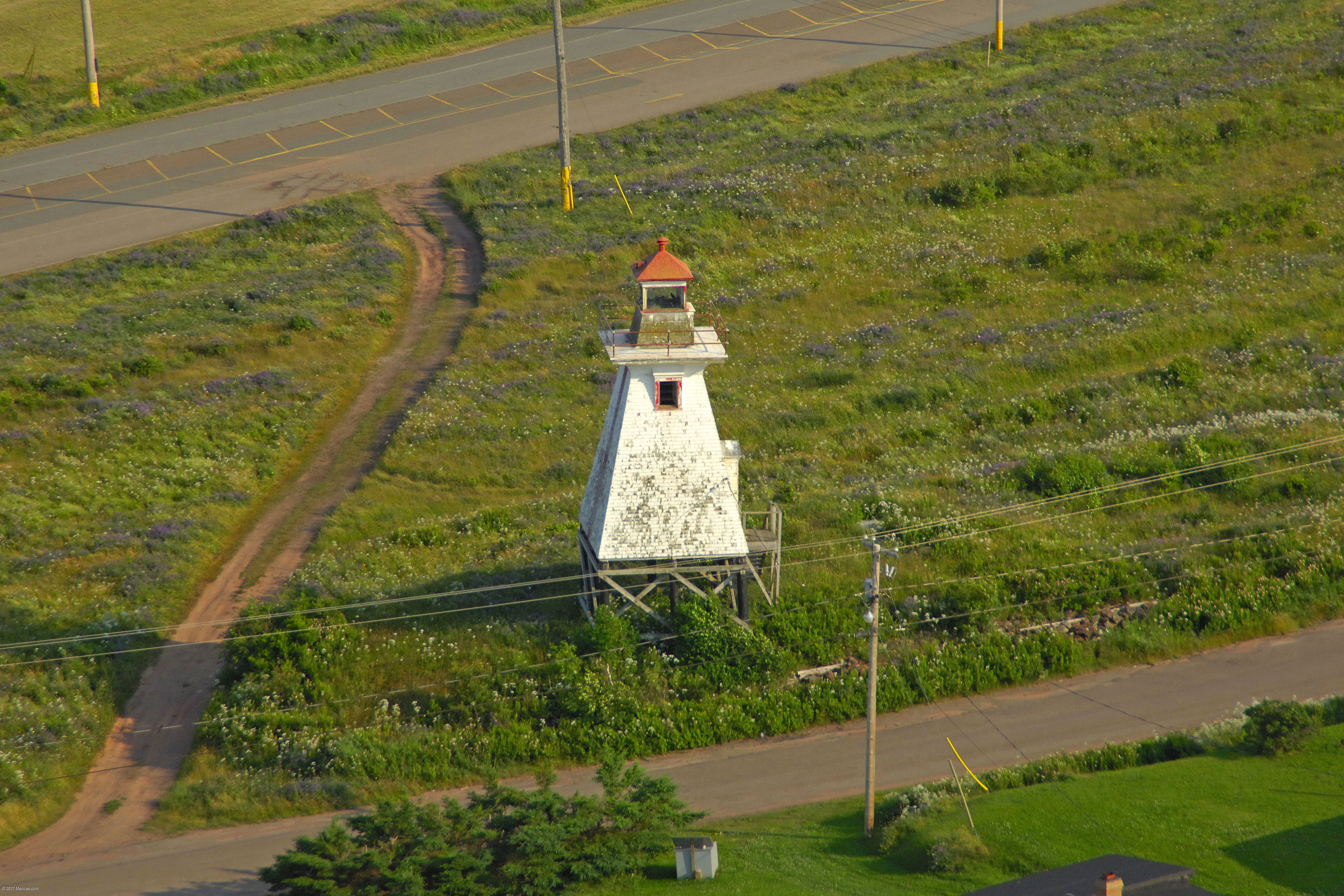 Cape Tormentine Pier Range Rear Light Lighthouse in Cape Tormentine, NB