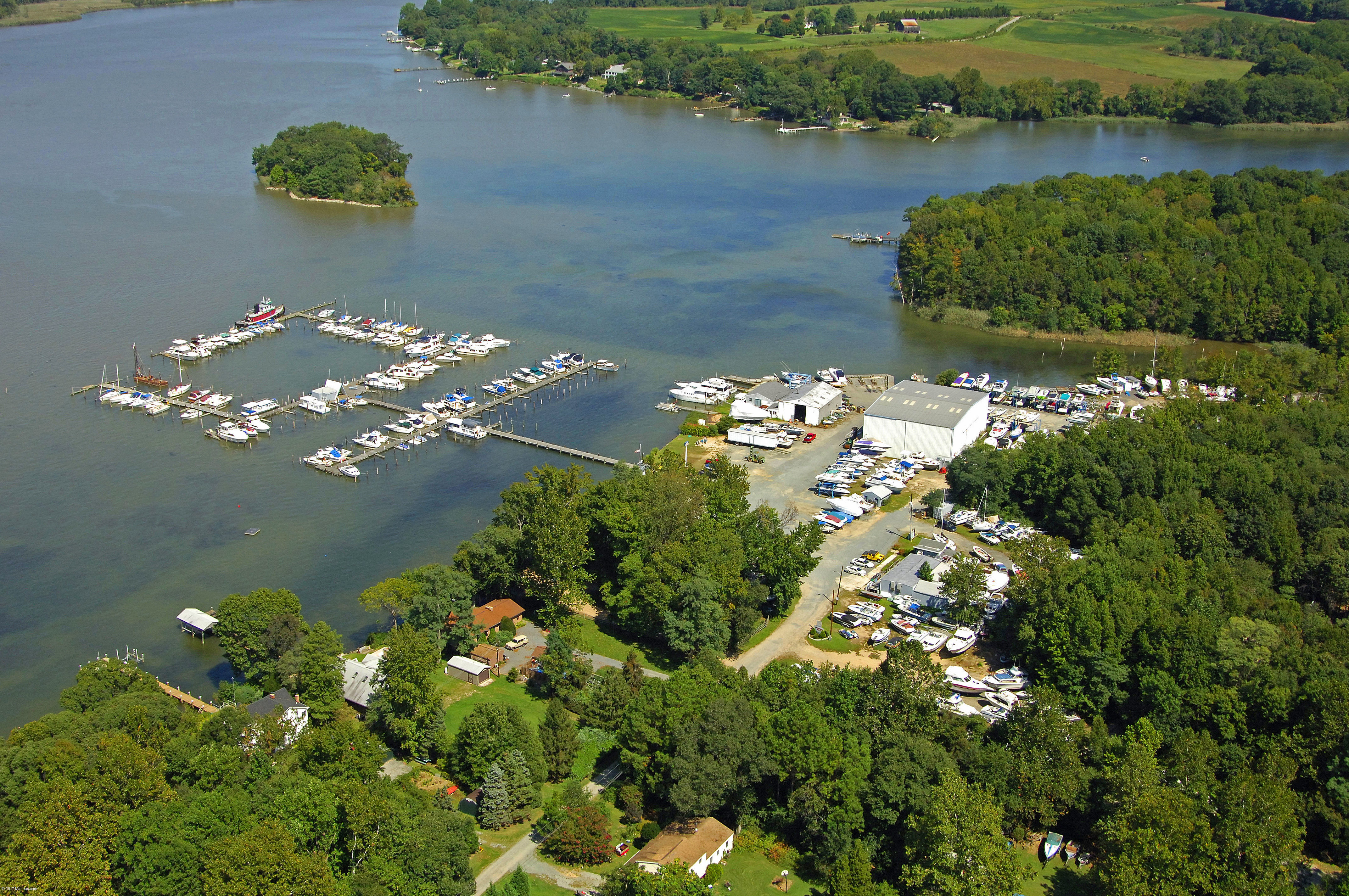 Harbour North Marina in Chesapeake City, MD, United States Marina