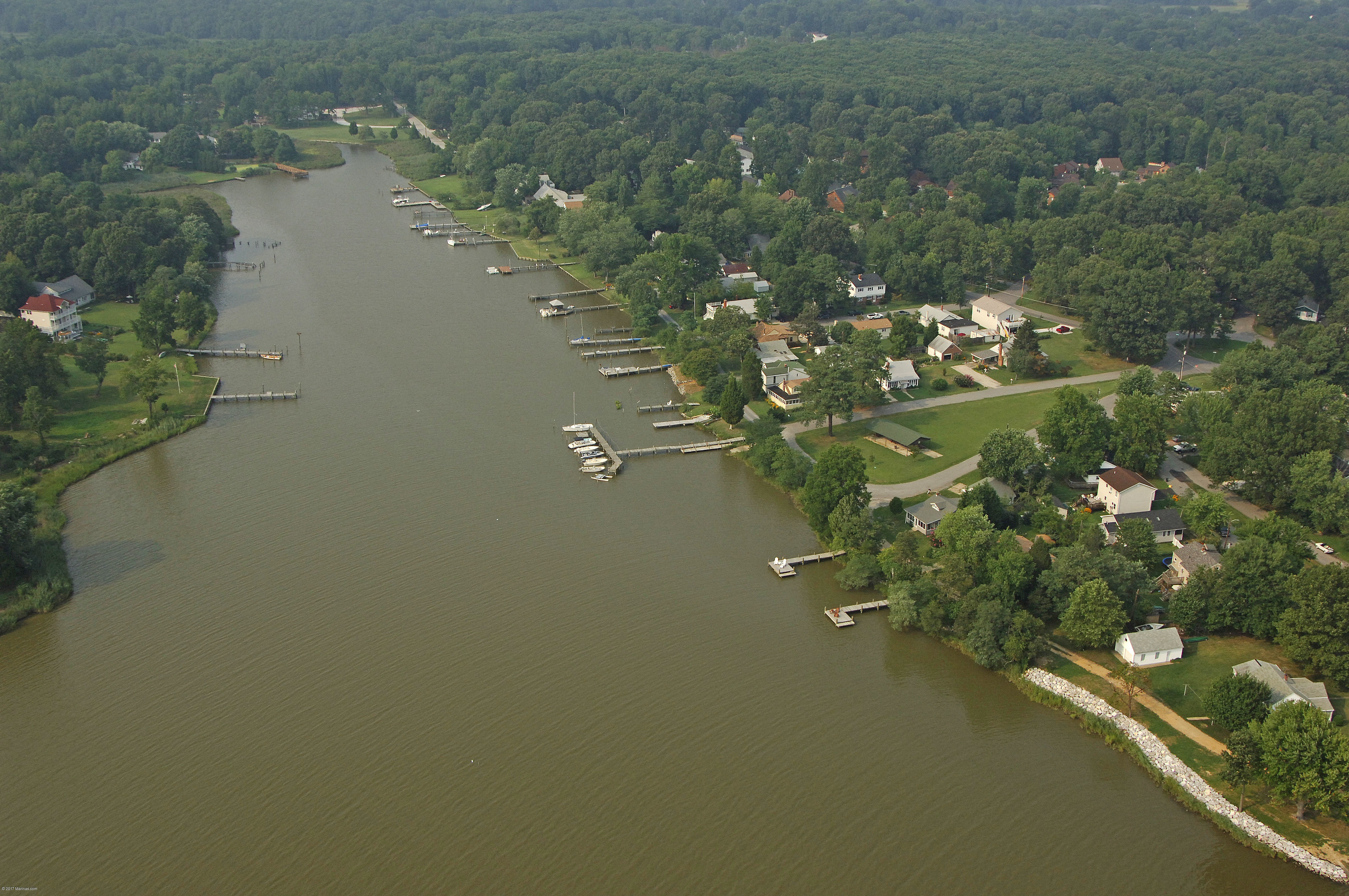 Broadwater Creek Marina in Churchton, MD, United States Marina