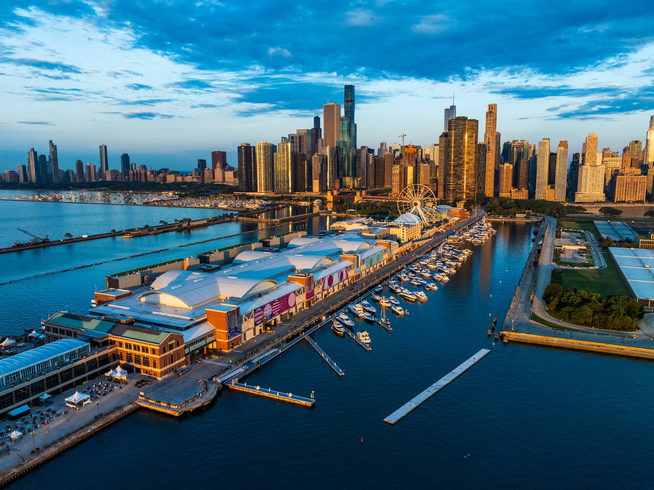 Navy Pier Marina Opens for recreational boaters in 2025