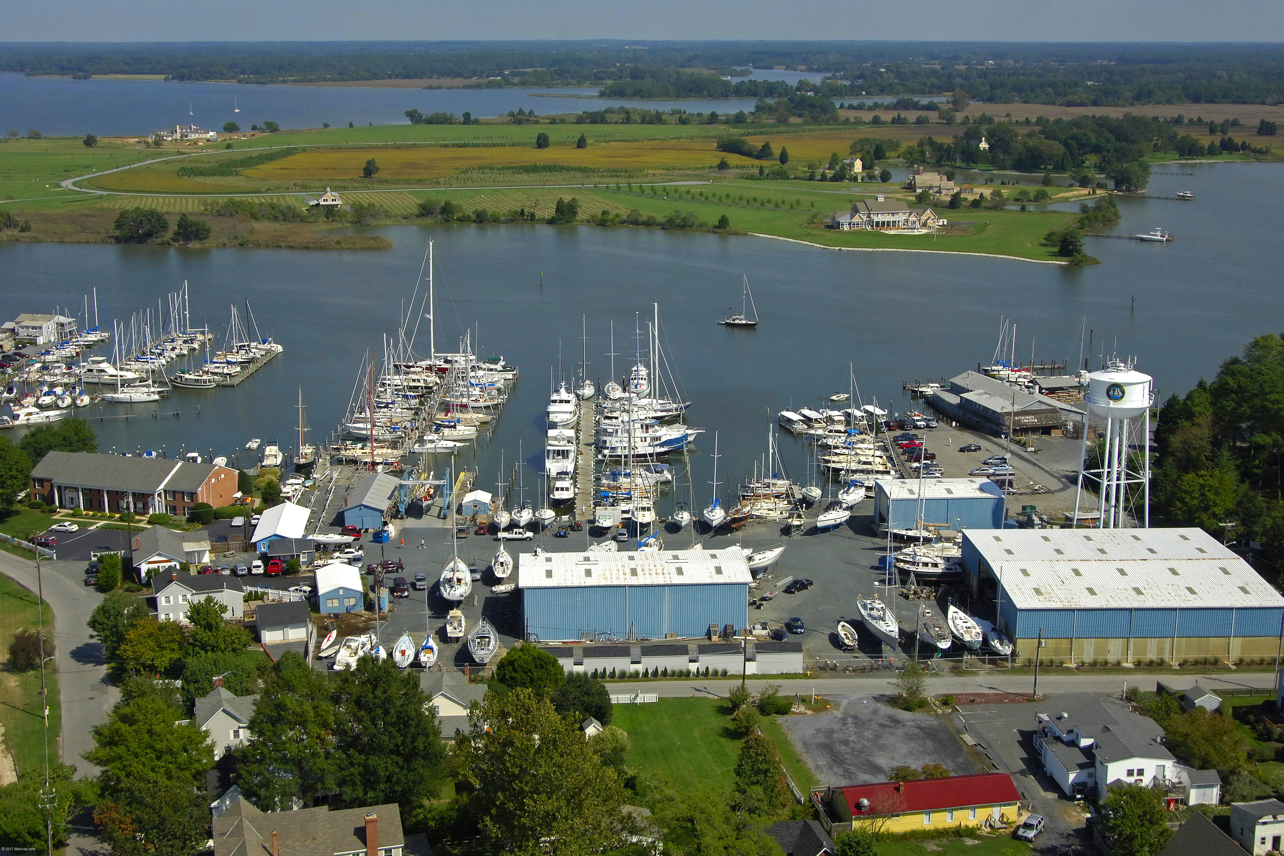 Brewer Oxford Boat Yard in Oxford, MD, United States Marina Reviews Phone Number