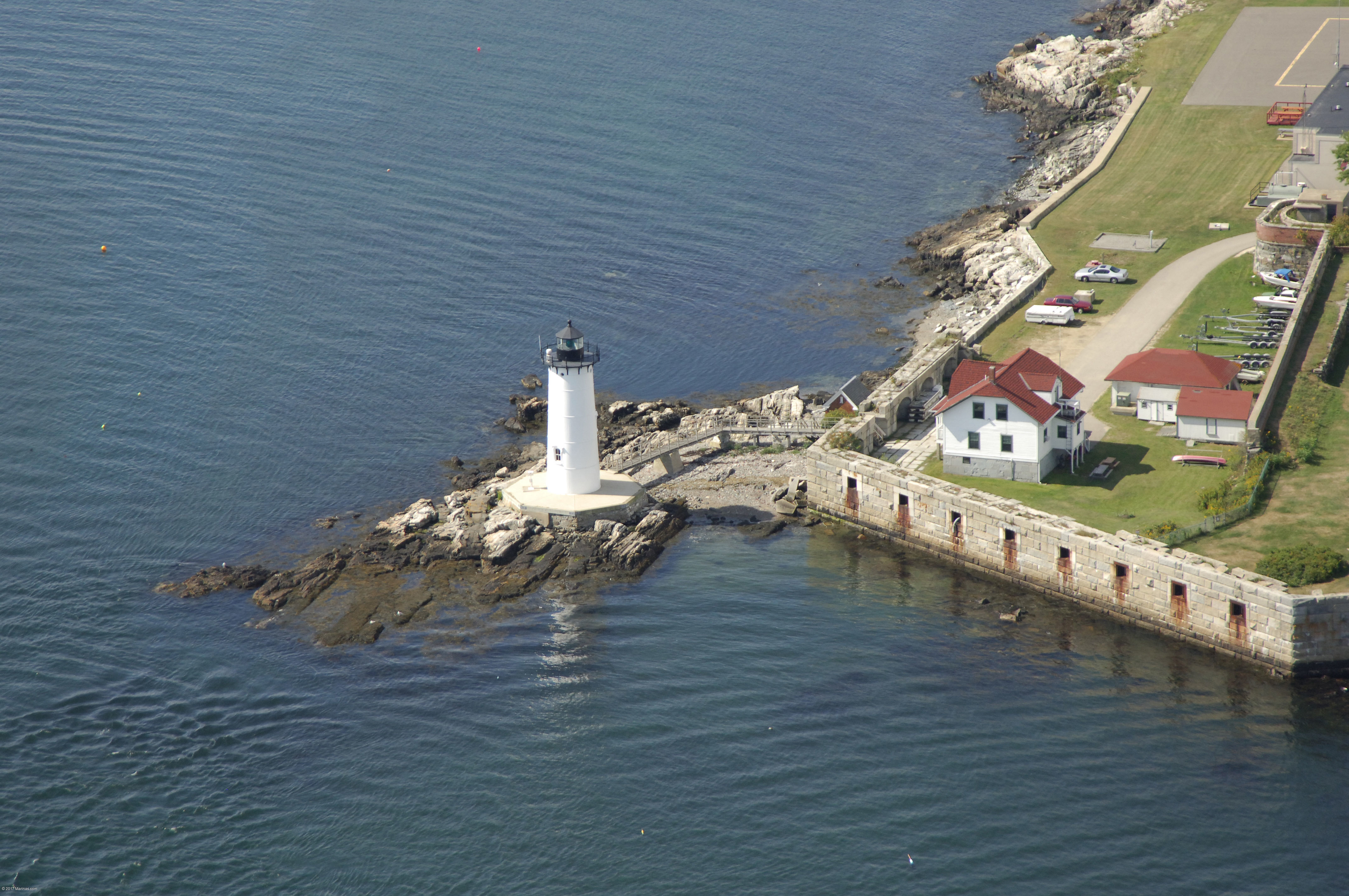 Portsmouth Harbor Lighthouse in Portsmouth, NH, United States