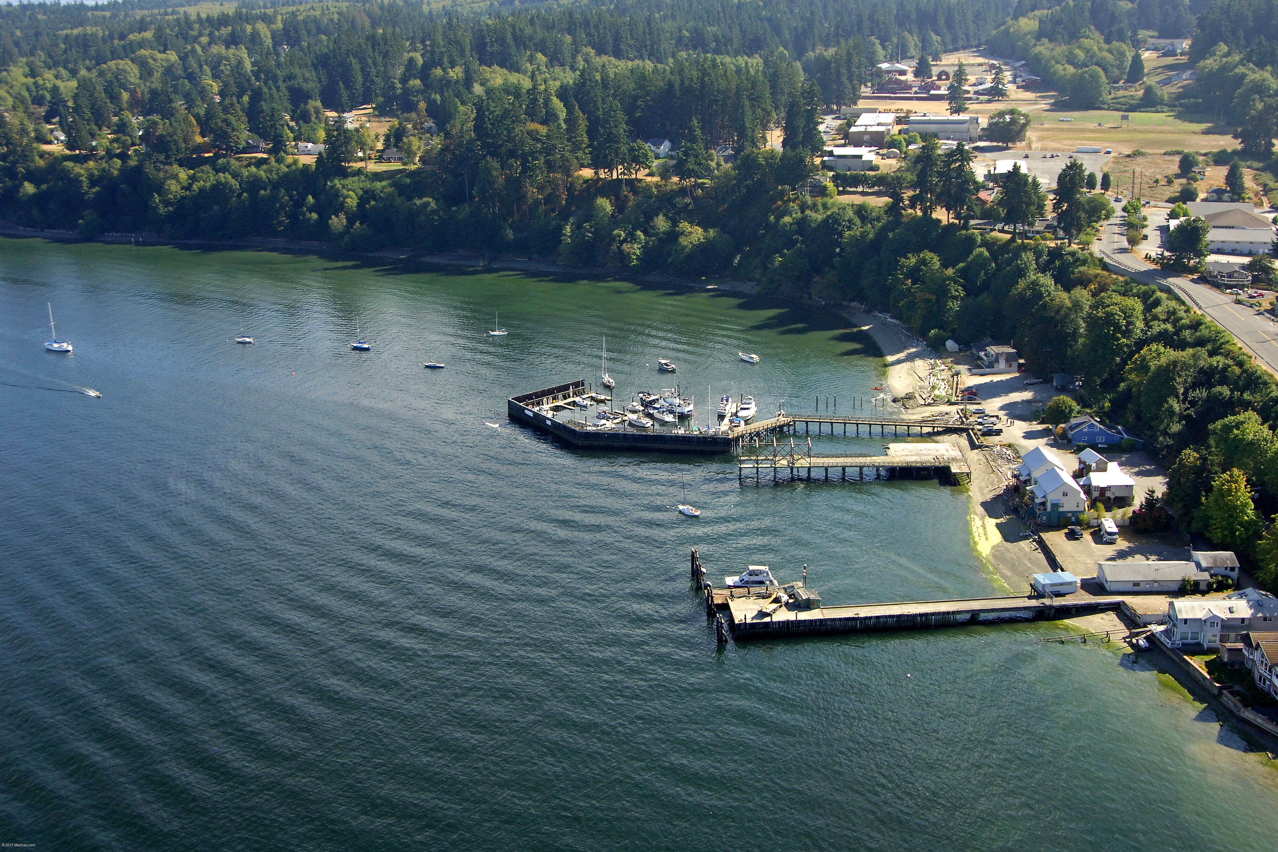 Port of South Whidbey Harbor at Langley in Langley, WA, United States