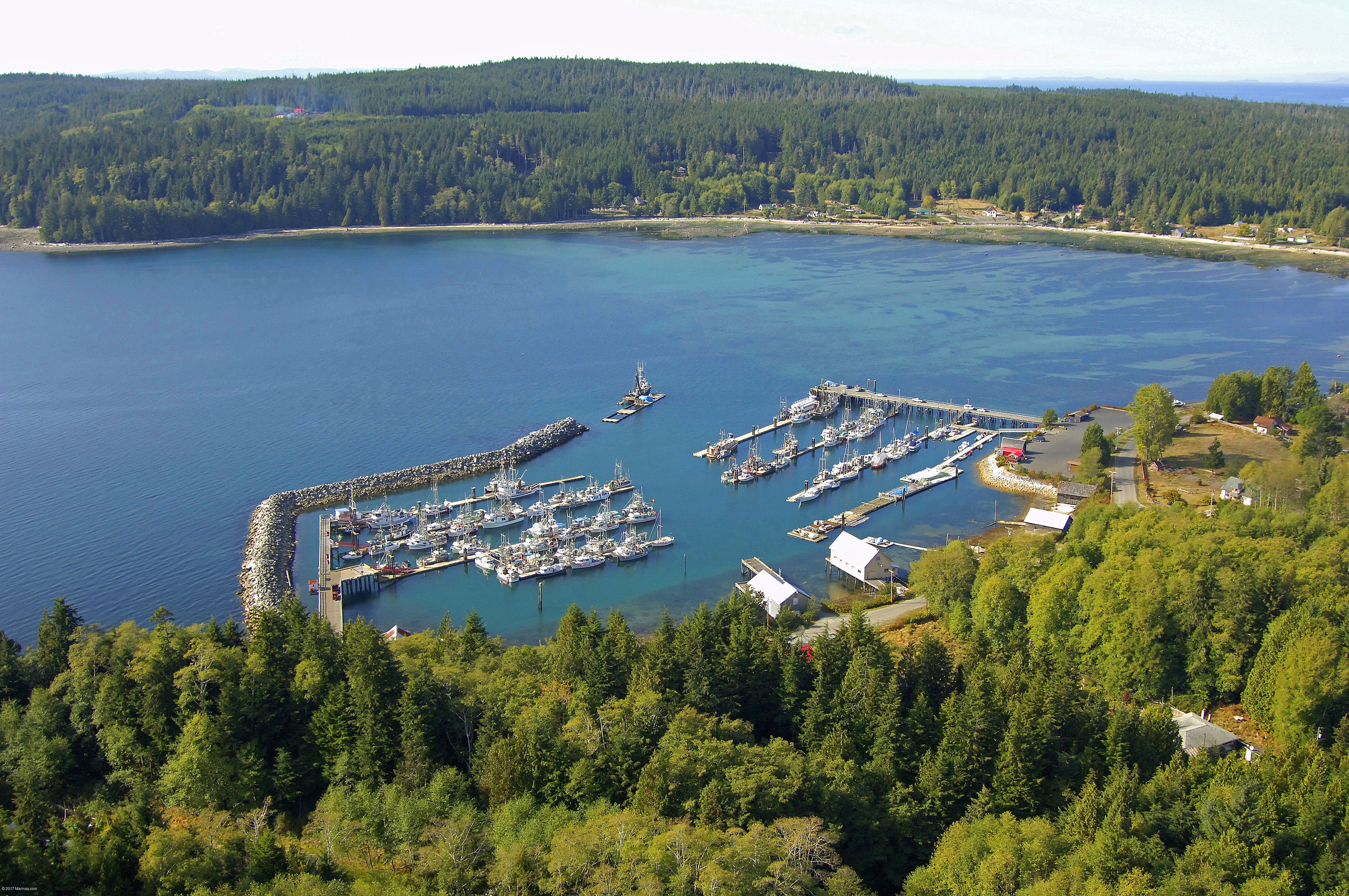 Malcolm Island Lions Harbour Authority in Sointula, BC, Canada Marina