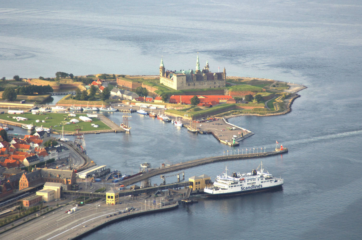Kronborg Castle Landmark in Helsingør, Zealand, Denmark - landmark