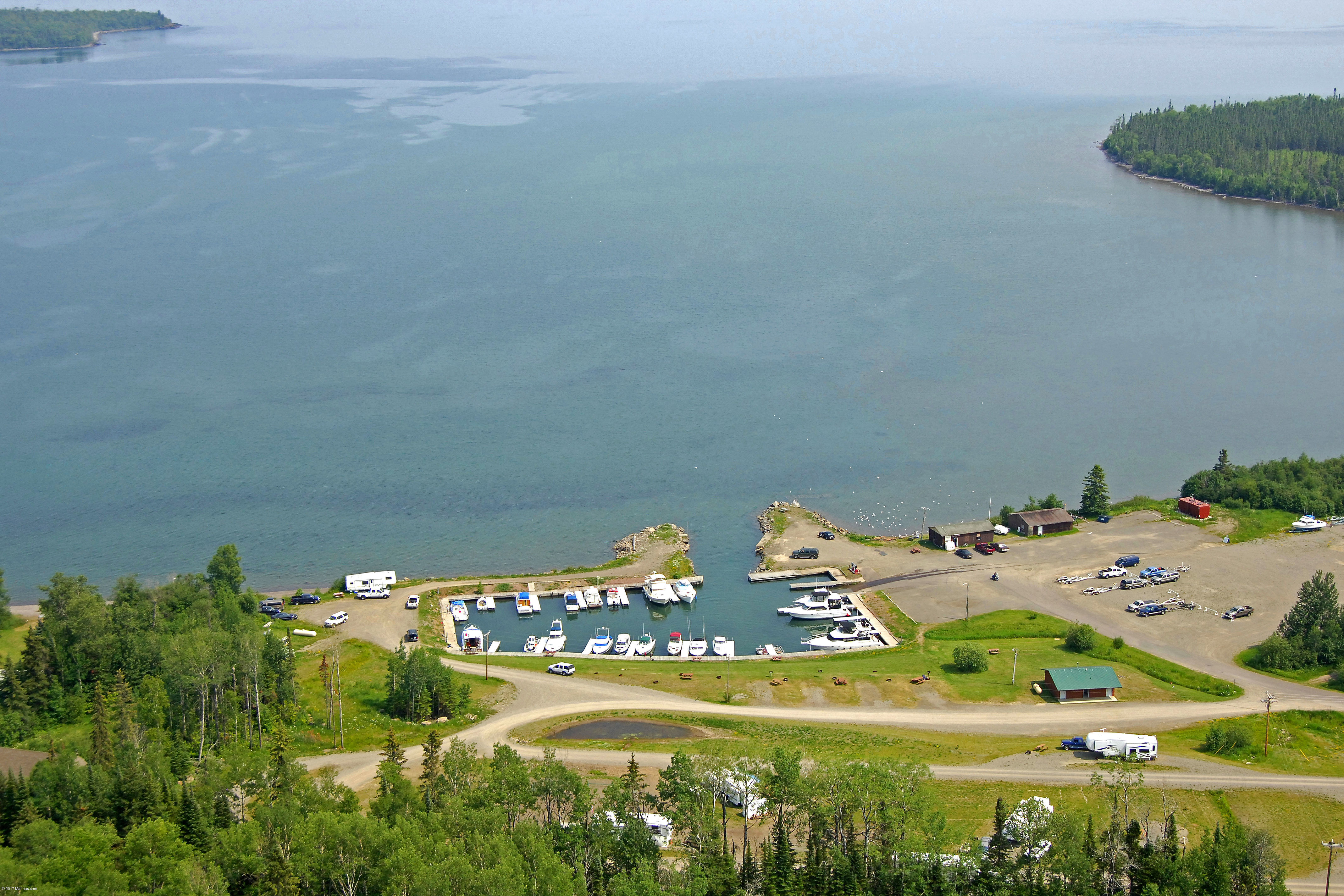 Grand Portage Marina in Grand Portage, MN, United States Marina