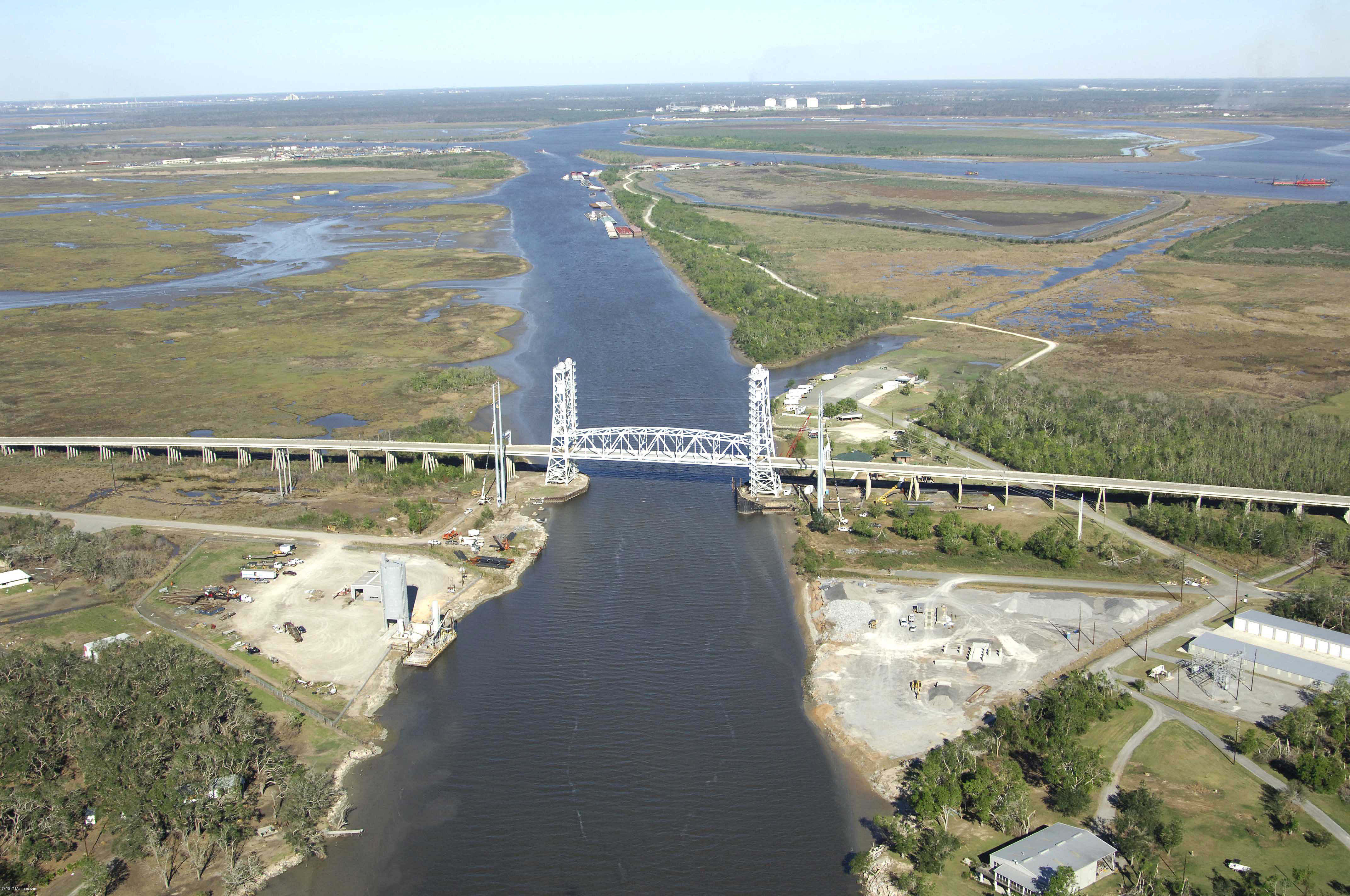 Calcasieu Lift Bridge in near Hackberry, LA, United States bridge