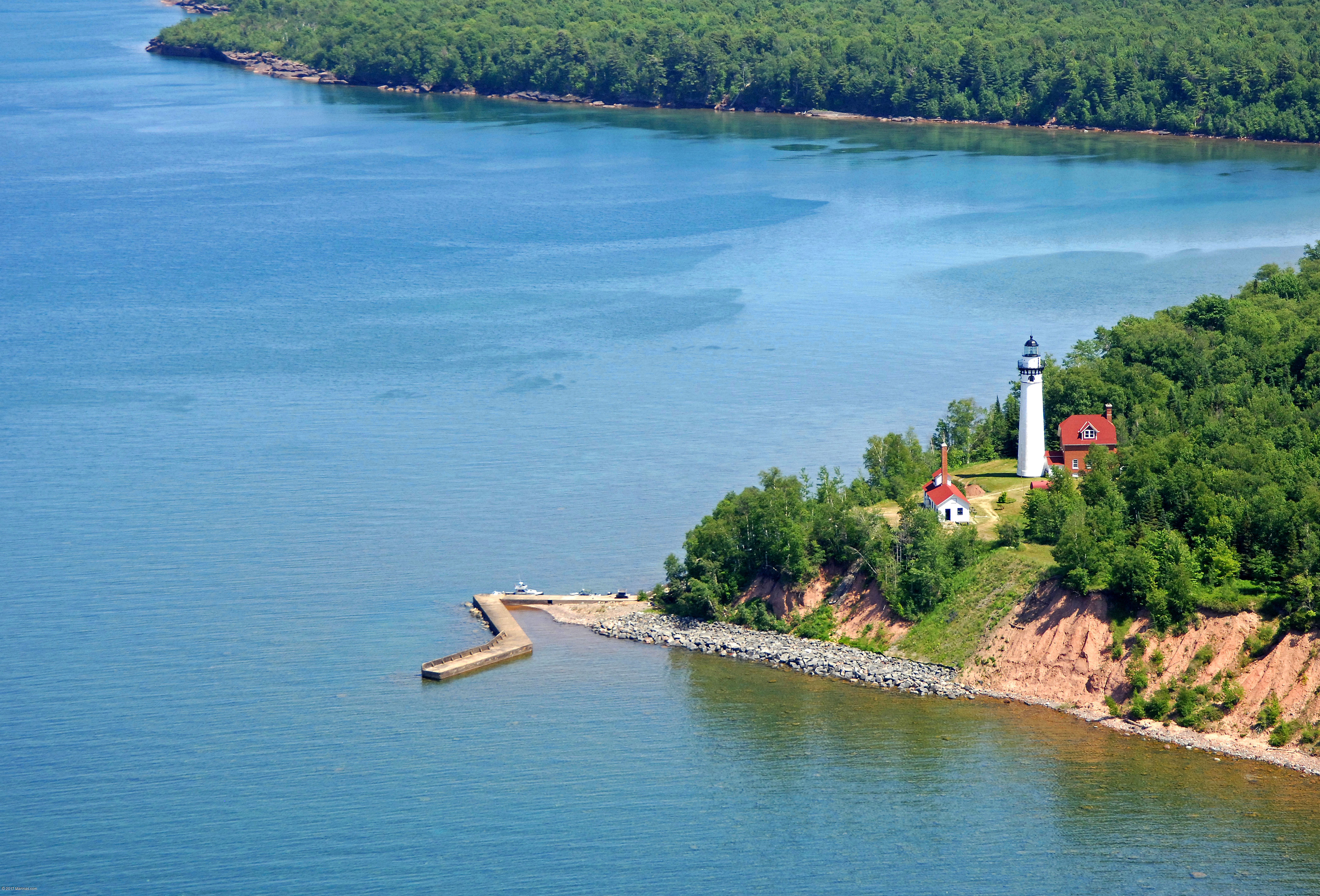 Outer Island Light Lighthouse in Bayfield, WI, United States