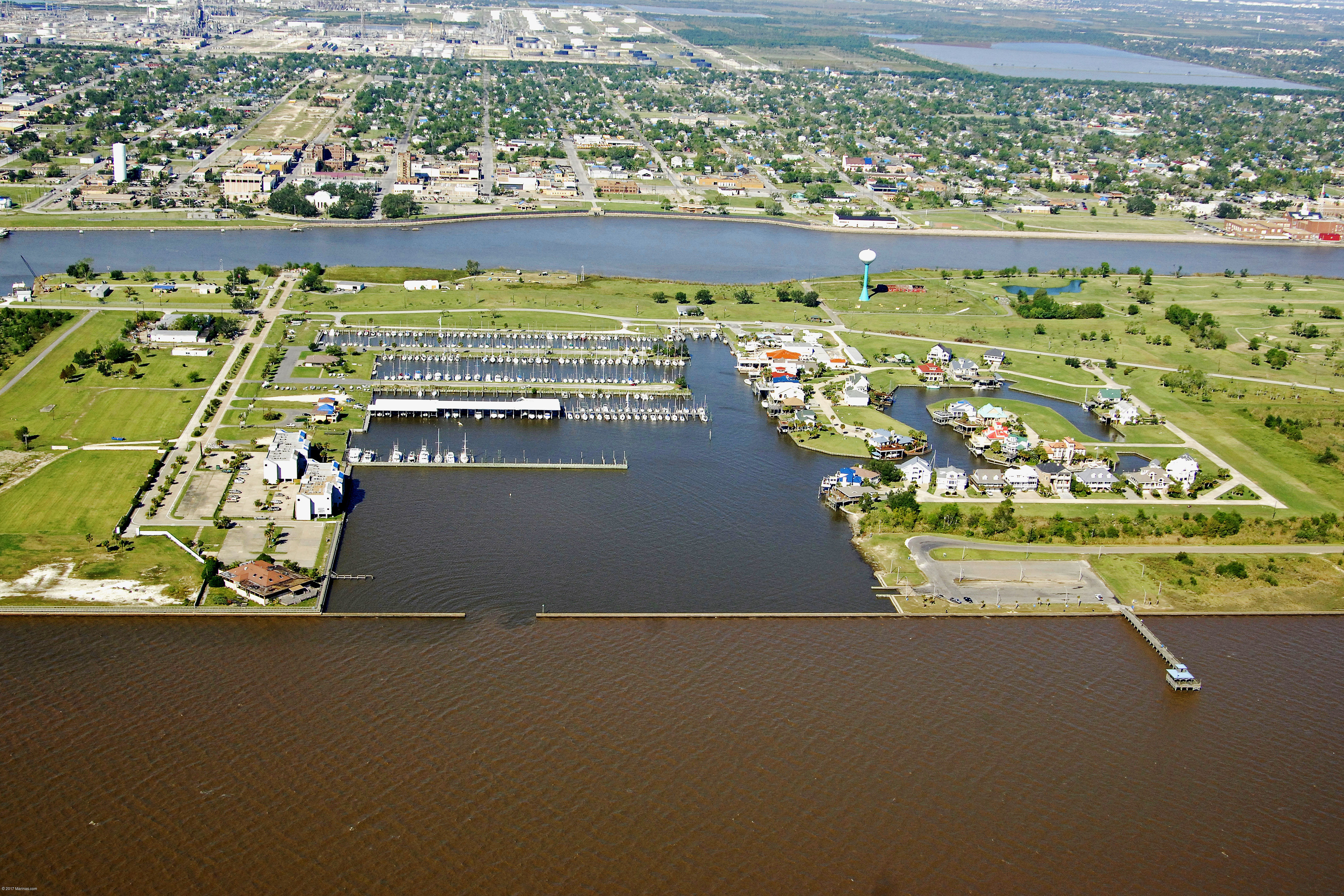 Pleasure Island Marina in Port Arthur, TX, United States Marina