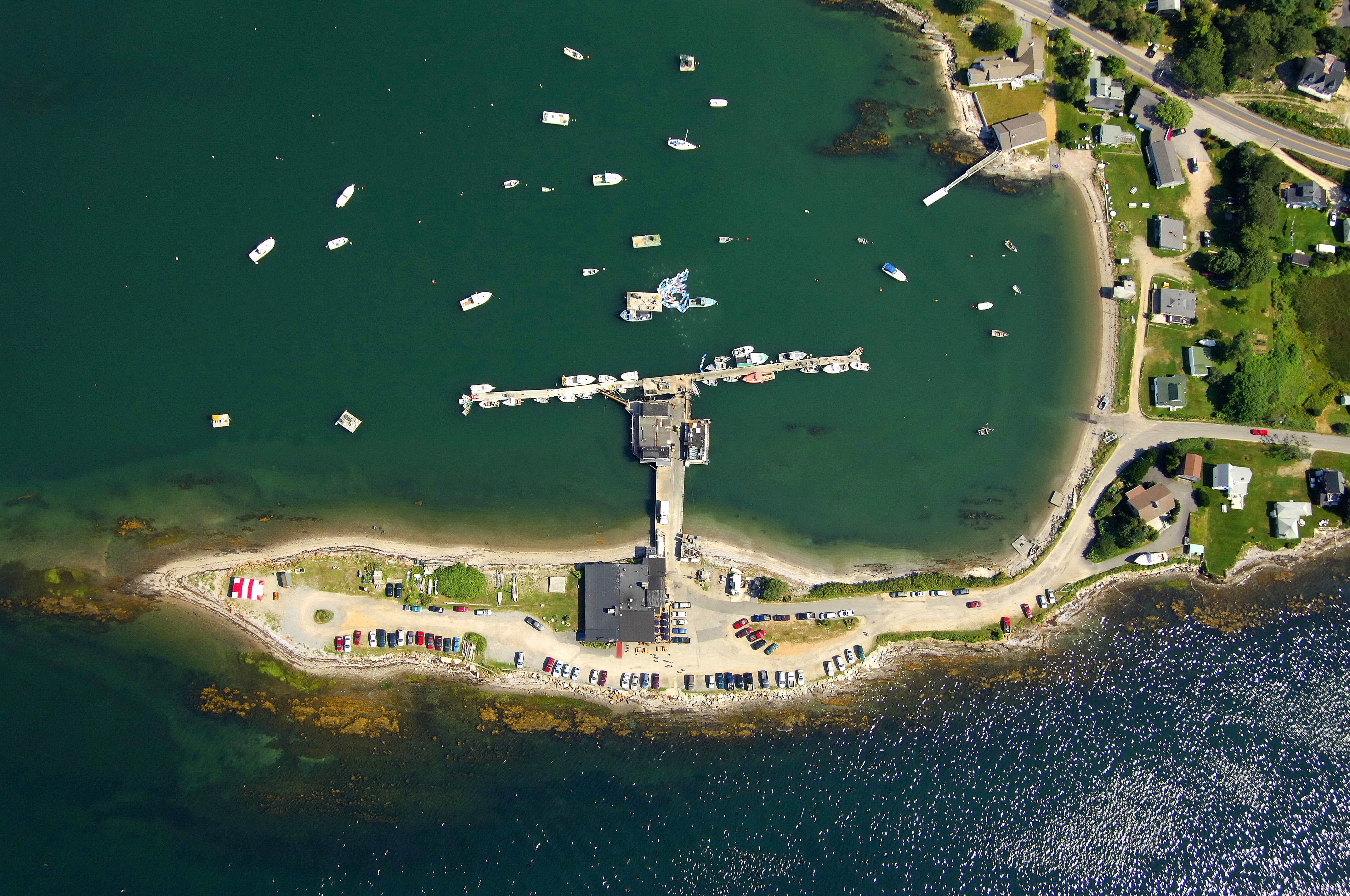 Cooks Lobster House and Marina in Bailey Island, ME, United States