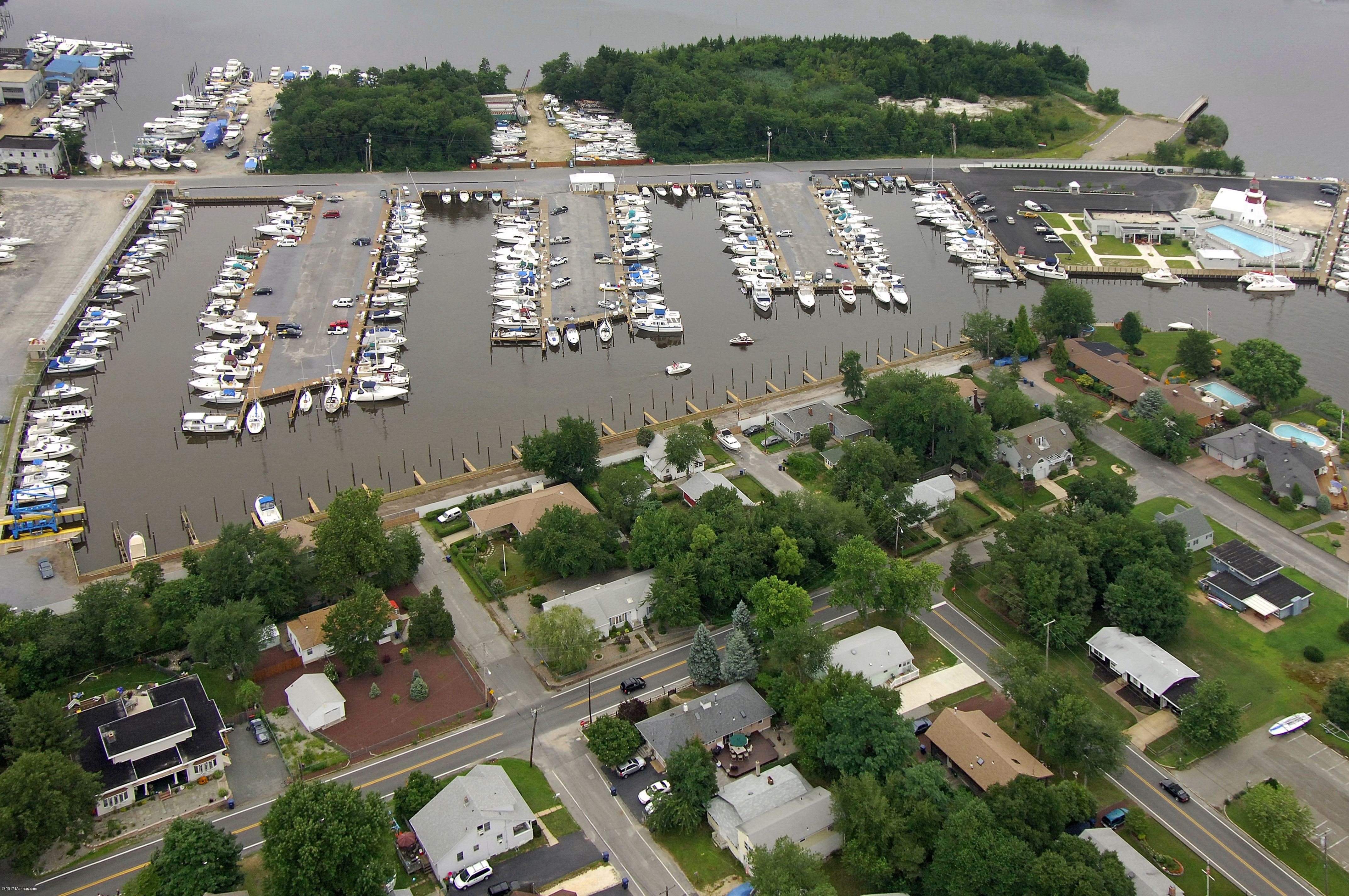 Lighthouse Point Marina in Toms River, NJ, United States Marina