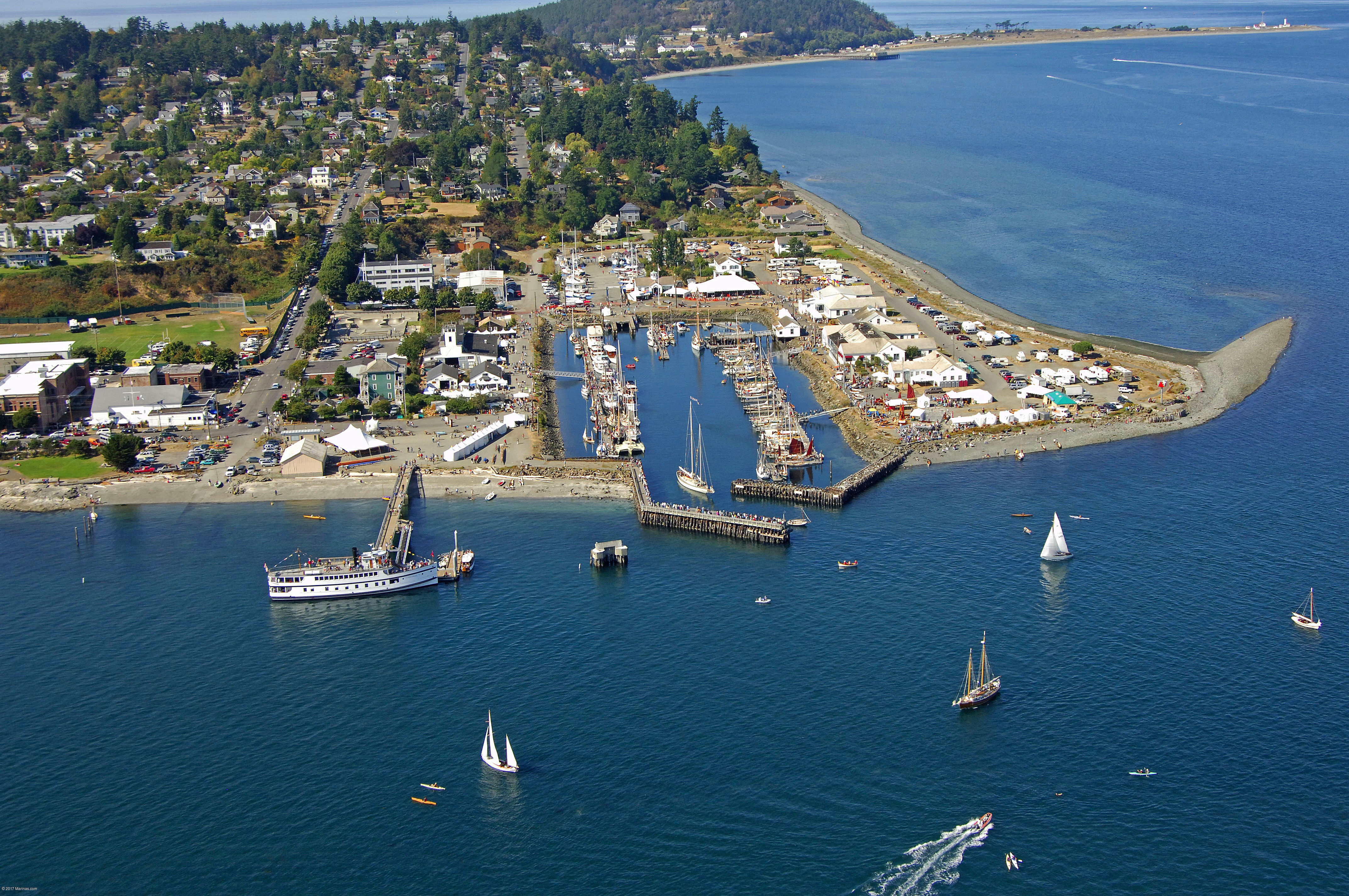 Point Hudson Marina in Port Townsend, WA, United States Marina