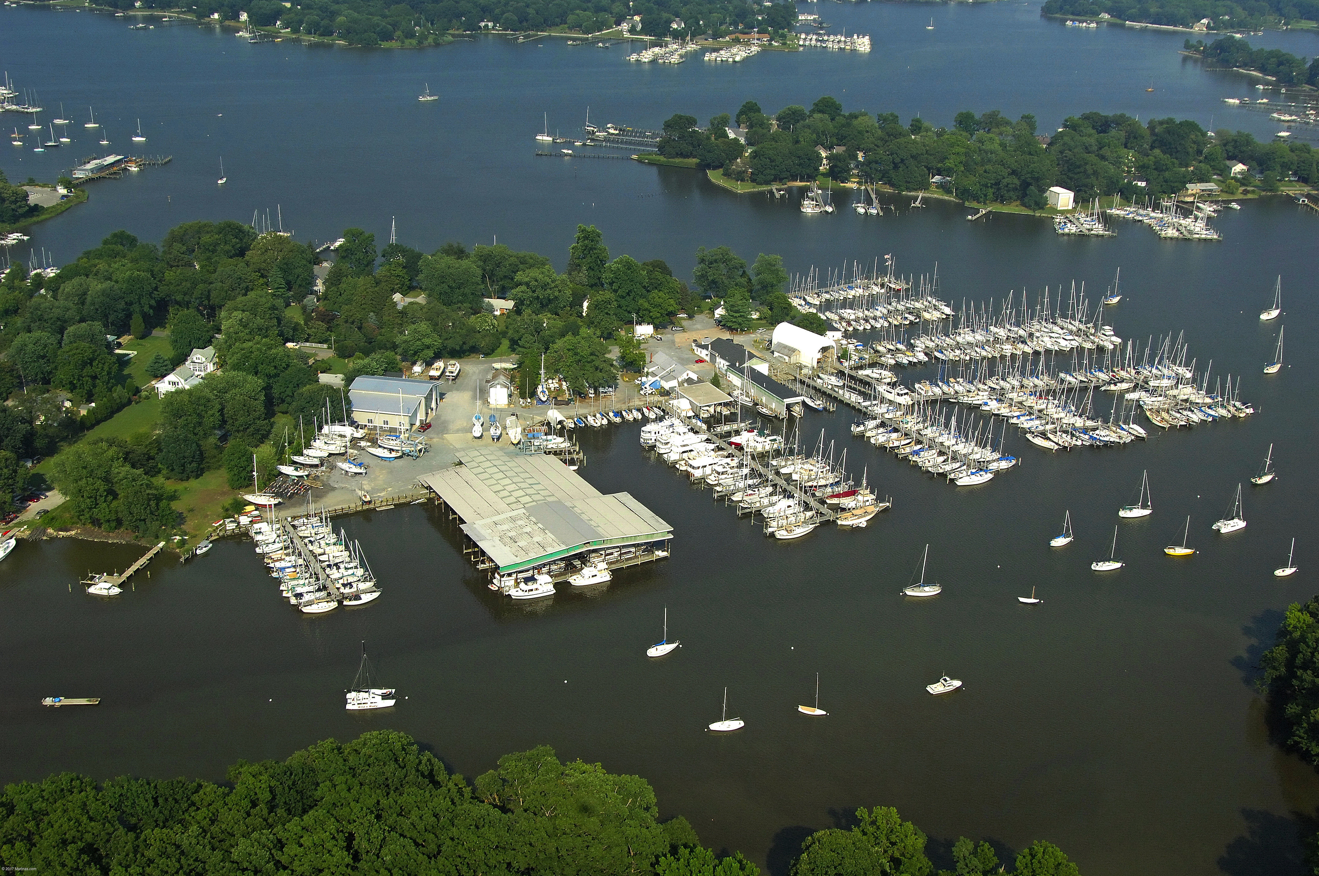 Hartge Yacht Harbor in Galesville, MD, United States Marina Reviews Phone Number