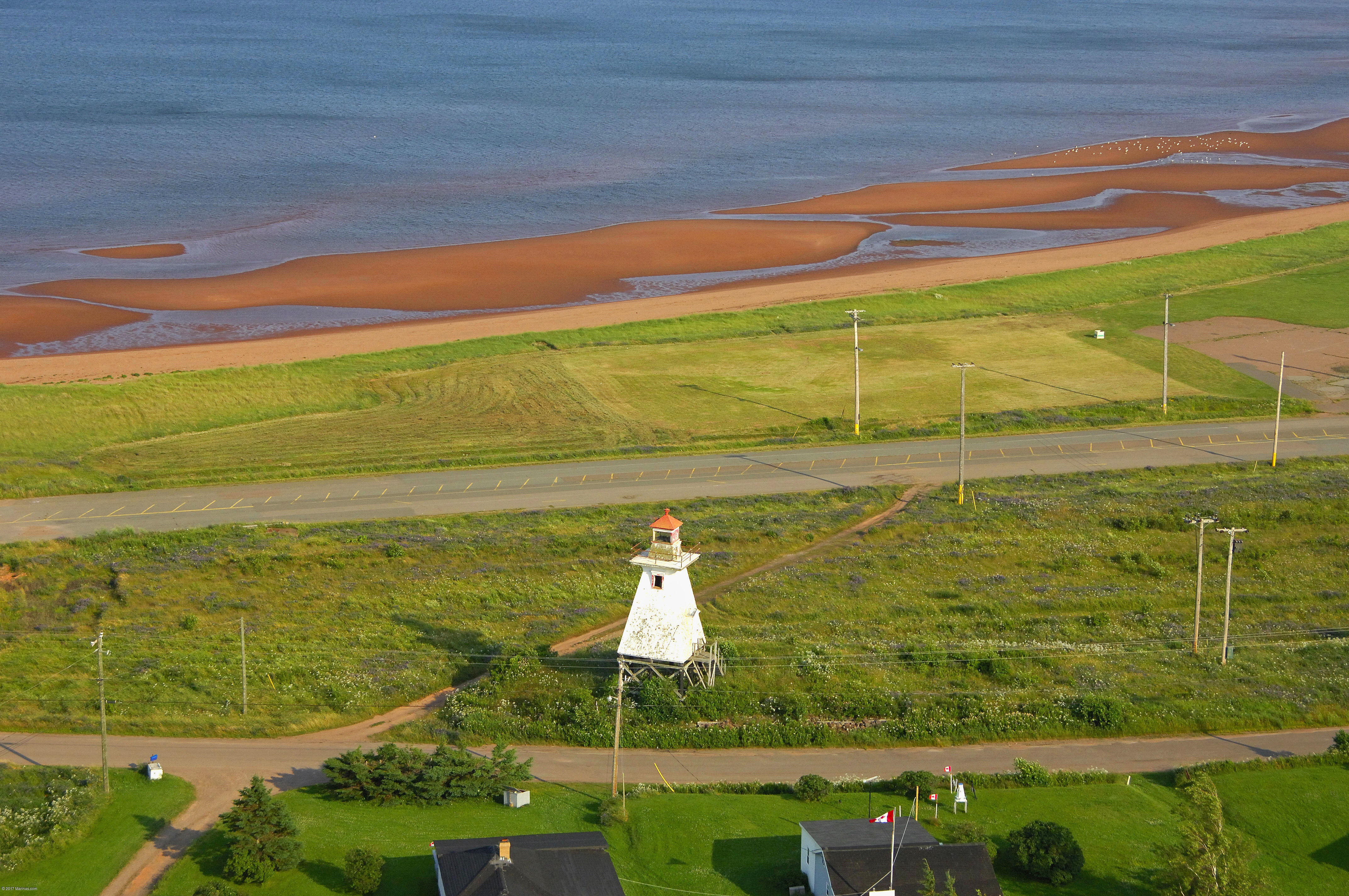 Cape Tormentine Pier Range Rear Light Lighthouse in Cape Tormentine, NB
