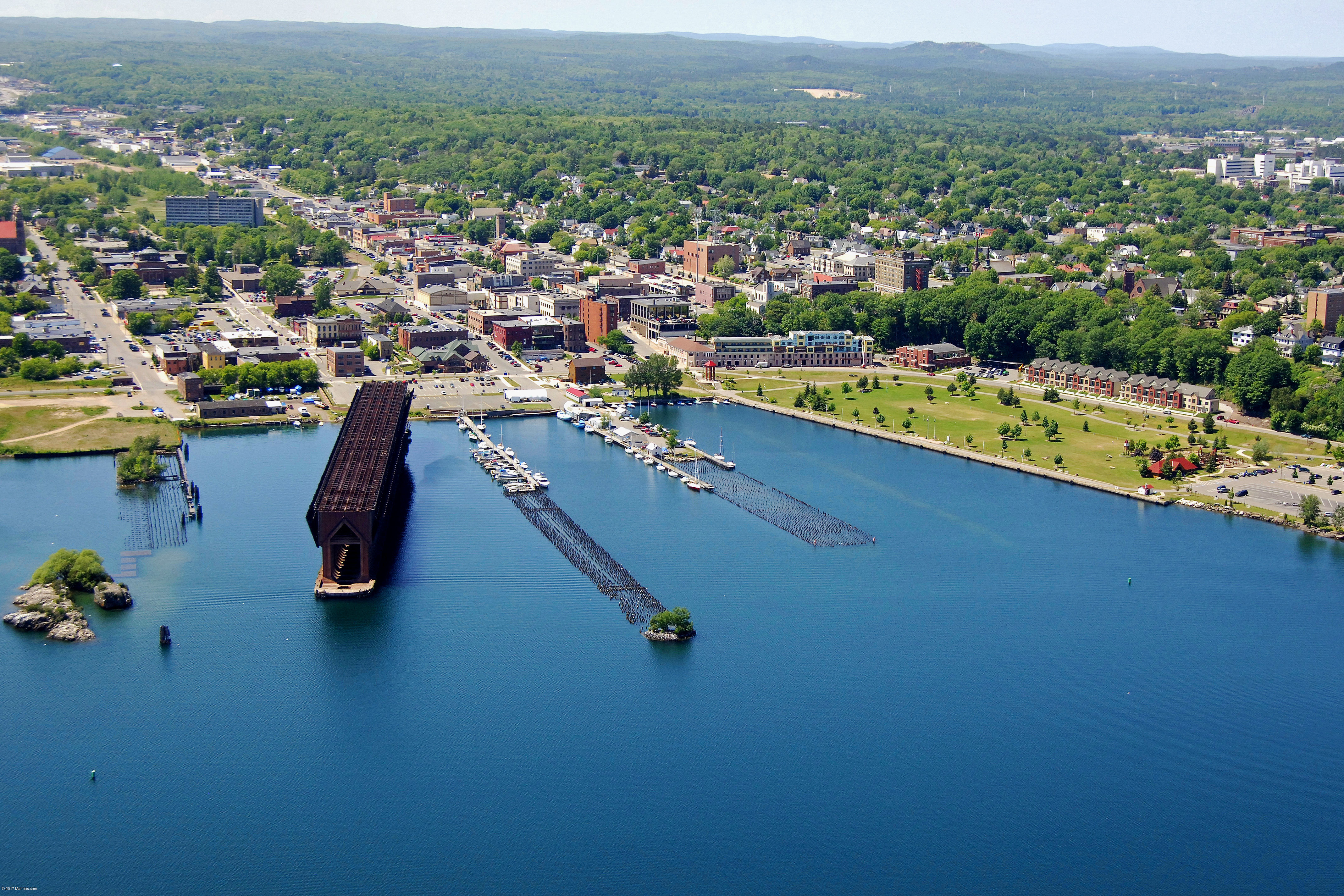 Marquette Dock Association in Marquette, MI, United States Marina