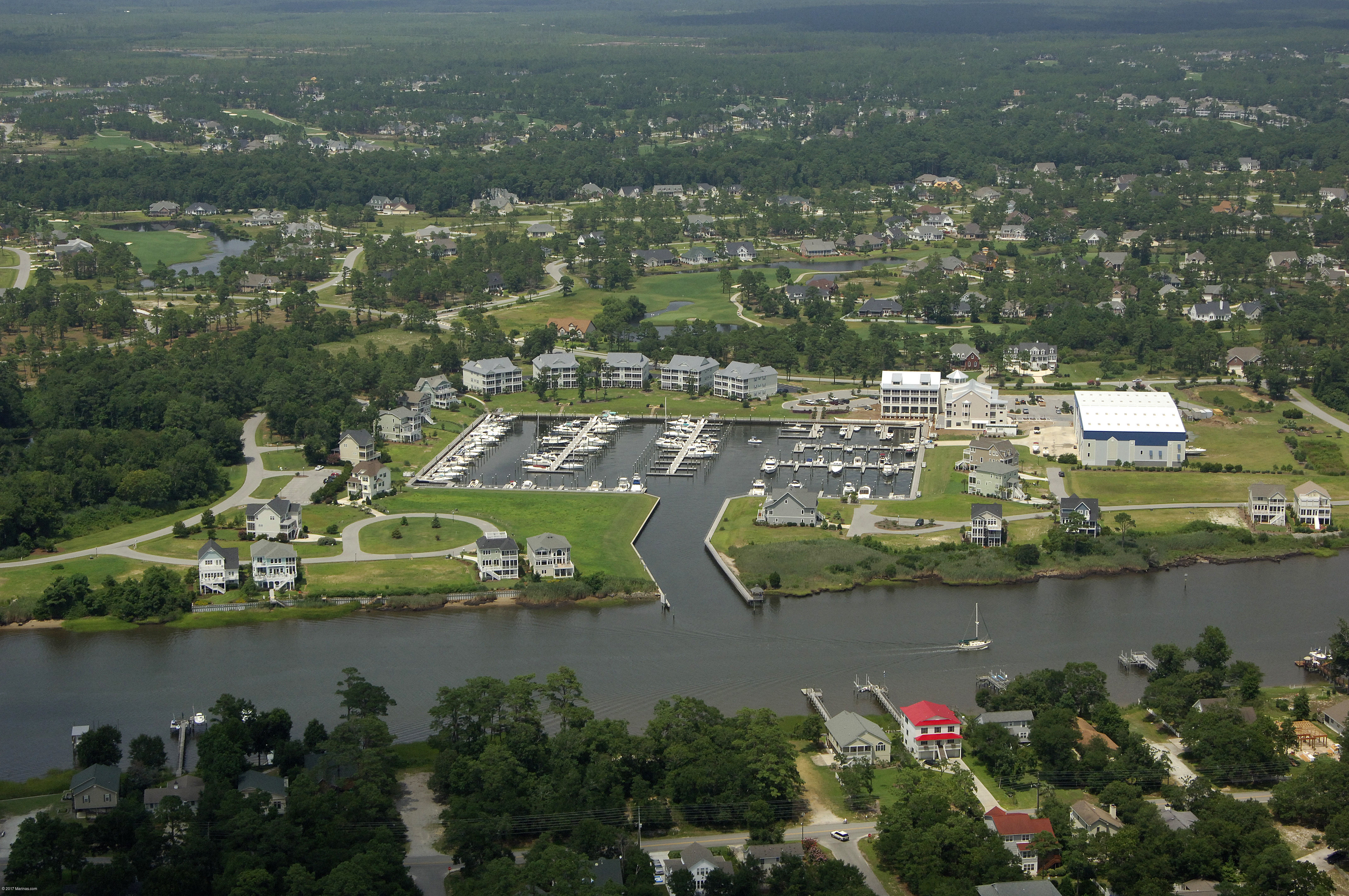St James Plantation Marina in Southport, NC, United States Marina