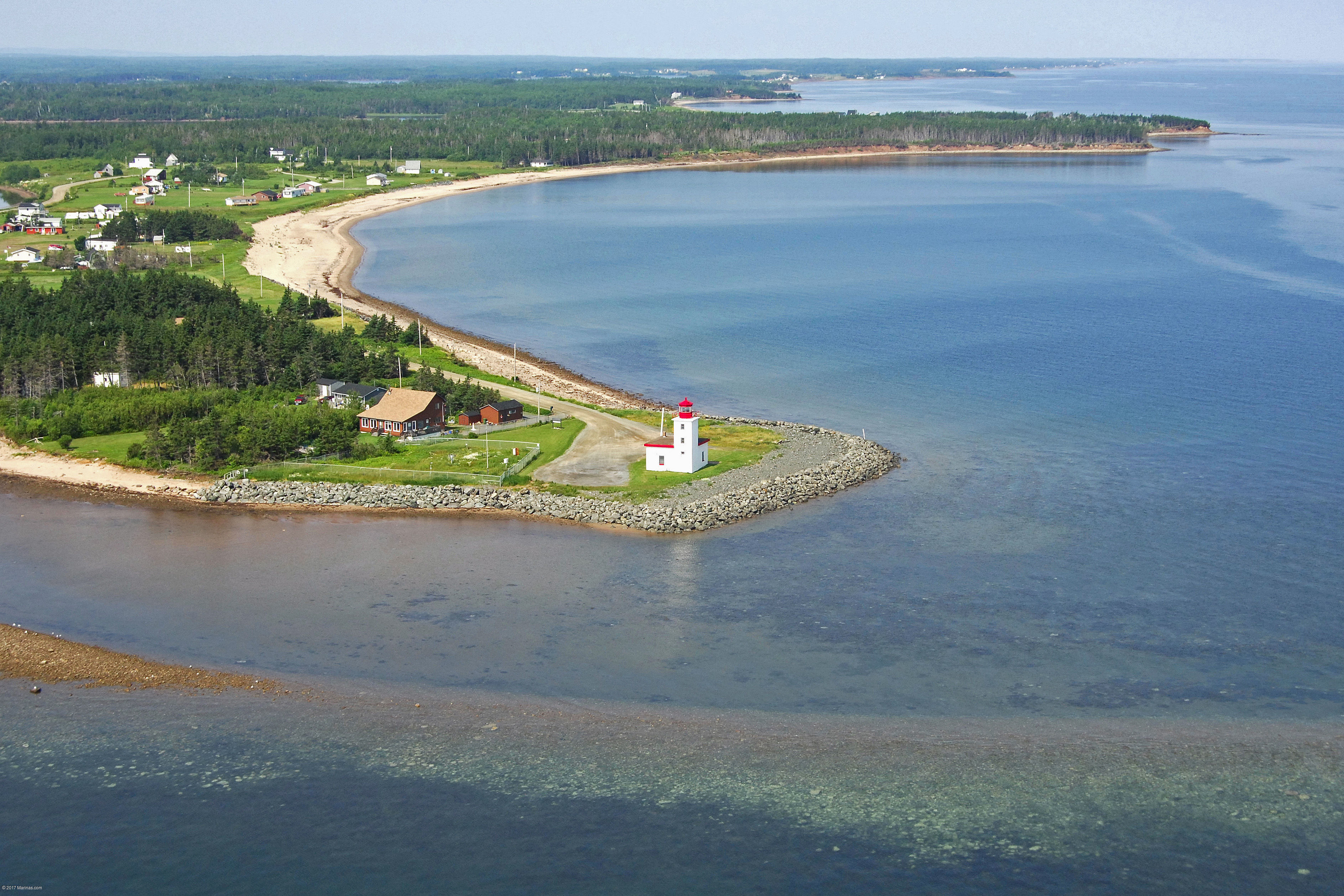 Caribou Lighthouse in Gull Island, NS, Canada lighthouse Reviews